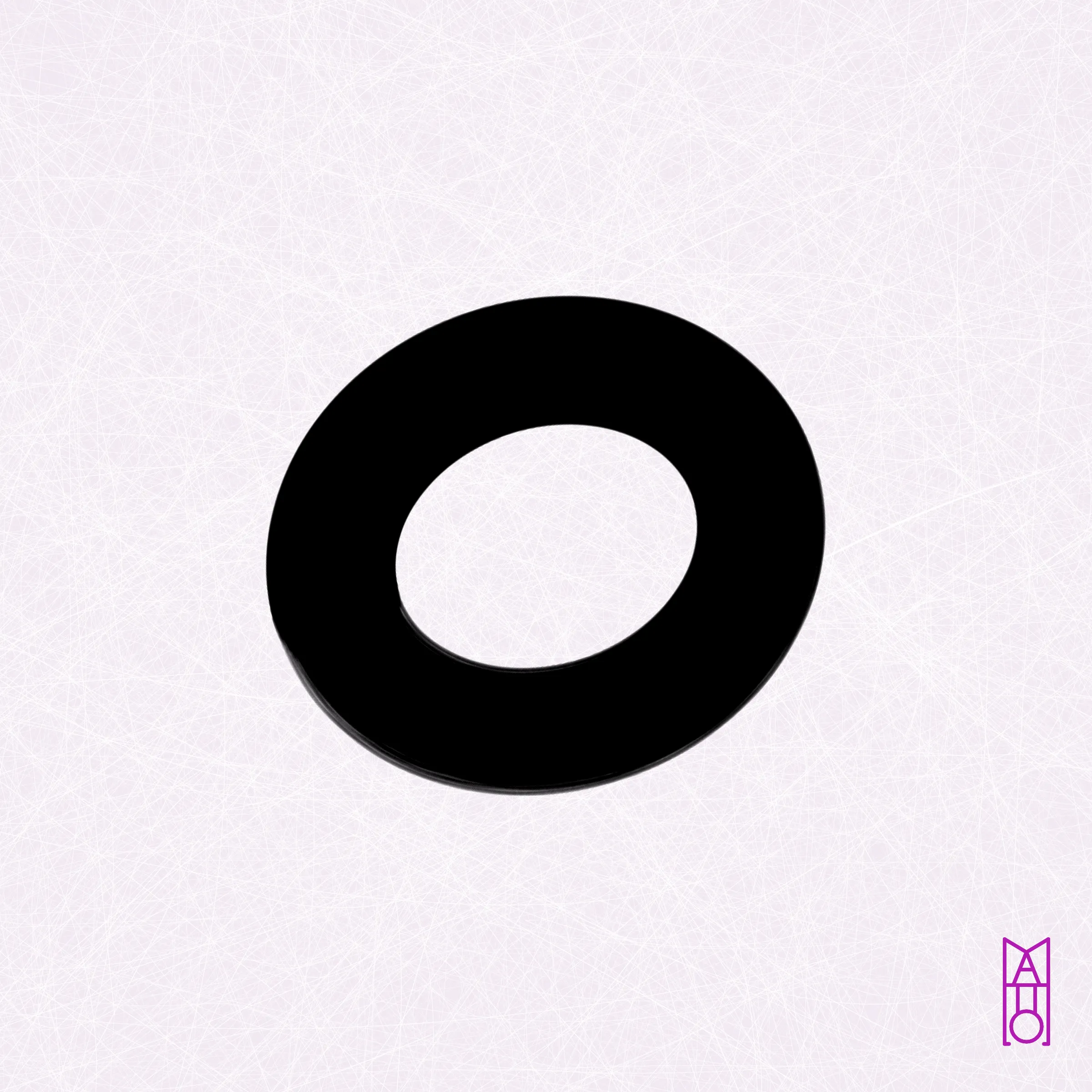 In Zen, ensō is a symbol that represents elegance and enlightenment. It is typically painted by hand in an uninhibited way, allowing for unexpected and beautiful results. Inspired by sumi-e (ink wash painting), this project mimics the practice of painting an ensō in ink by utilizing p5.js. Each generated image uses values from a unique transaction hash to determine paper, brush, ink, the quantity of ink held by each bristle, how quickly the ink flows, and more—all with the goal of creating a simple yet serendipitous painting.