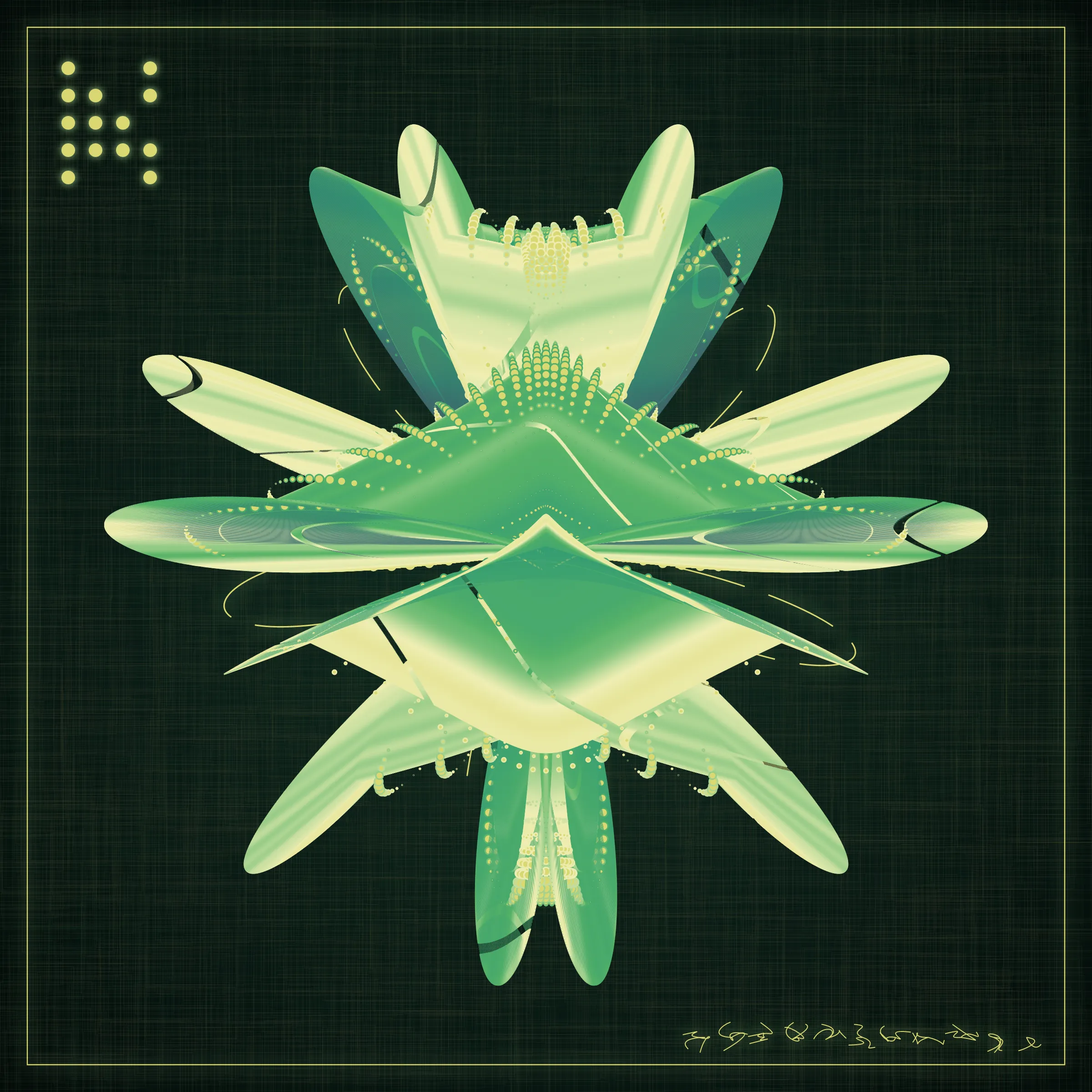 These are the military alien insects. They are symmetrical and asymmetrical simultaneously for existence in several dimensions. Being in a team, they unite into a collective mind increasing each other's abilities.

**Controls:**

Click to change mode (standard, skeleton, avatar). Press 1 to 9 to set pixel density according to the numbers.

 Sometimes before a new Shvembldr release, there is an opportunity to win TBOA tokens in Alien Insects Battle: https://www.tboa.club/insect_battle.