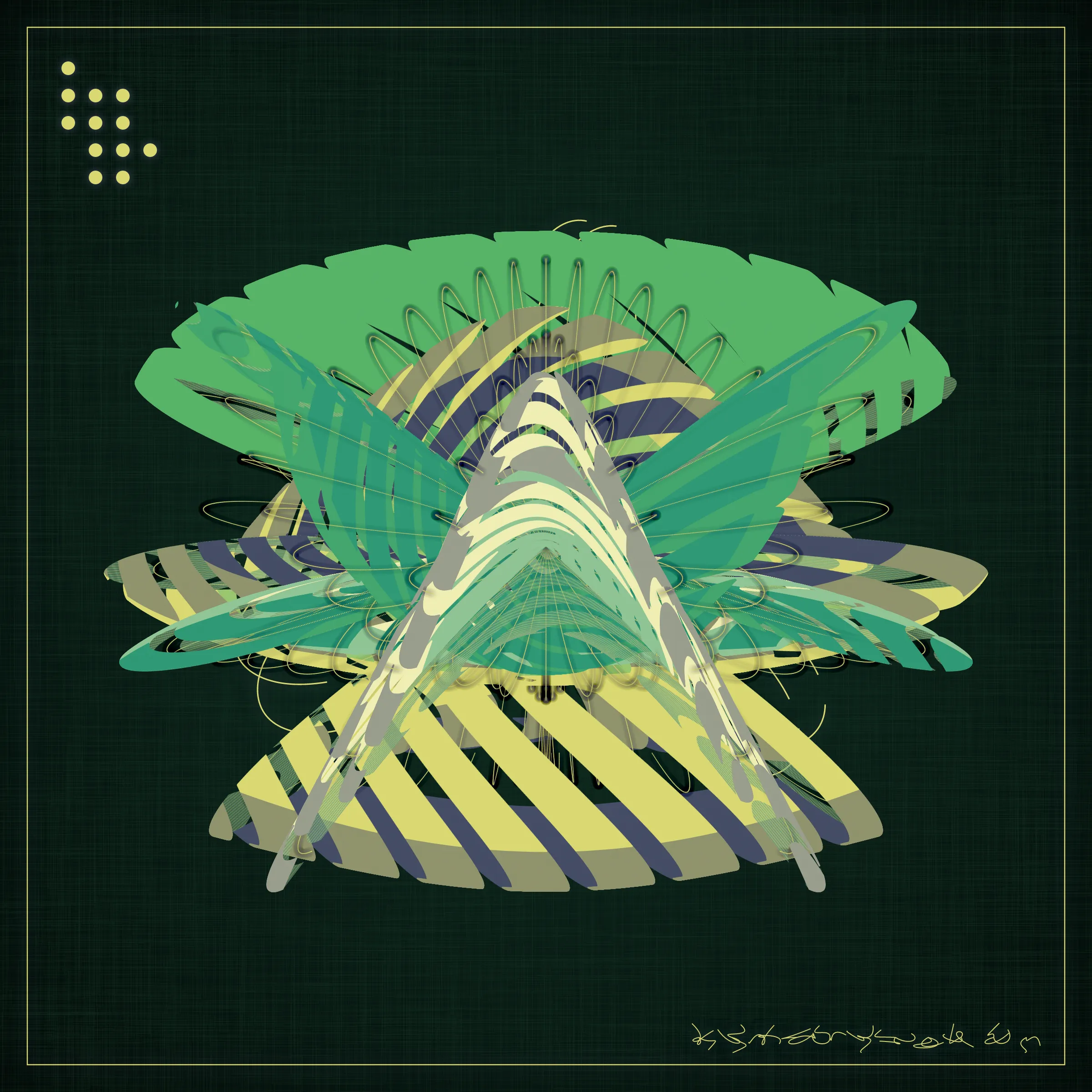 These are the military alien insects. They are symmetrical and asymmetrical simultaneously for existence in several dimensions. Being in a team, they unite into a collective mind increasing each other's abilities.

**Controls:**

Click to change mode (standard, skeleton, avatar). Press 1 to 9 to set pixel density according to the numbers.

 Sometimes before a new Shvembldr release, there is an opportunity to win TBOA tokens in Alien Insects Battle: https://www.tboa.club/insect_battle.
