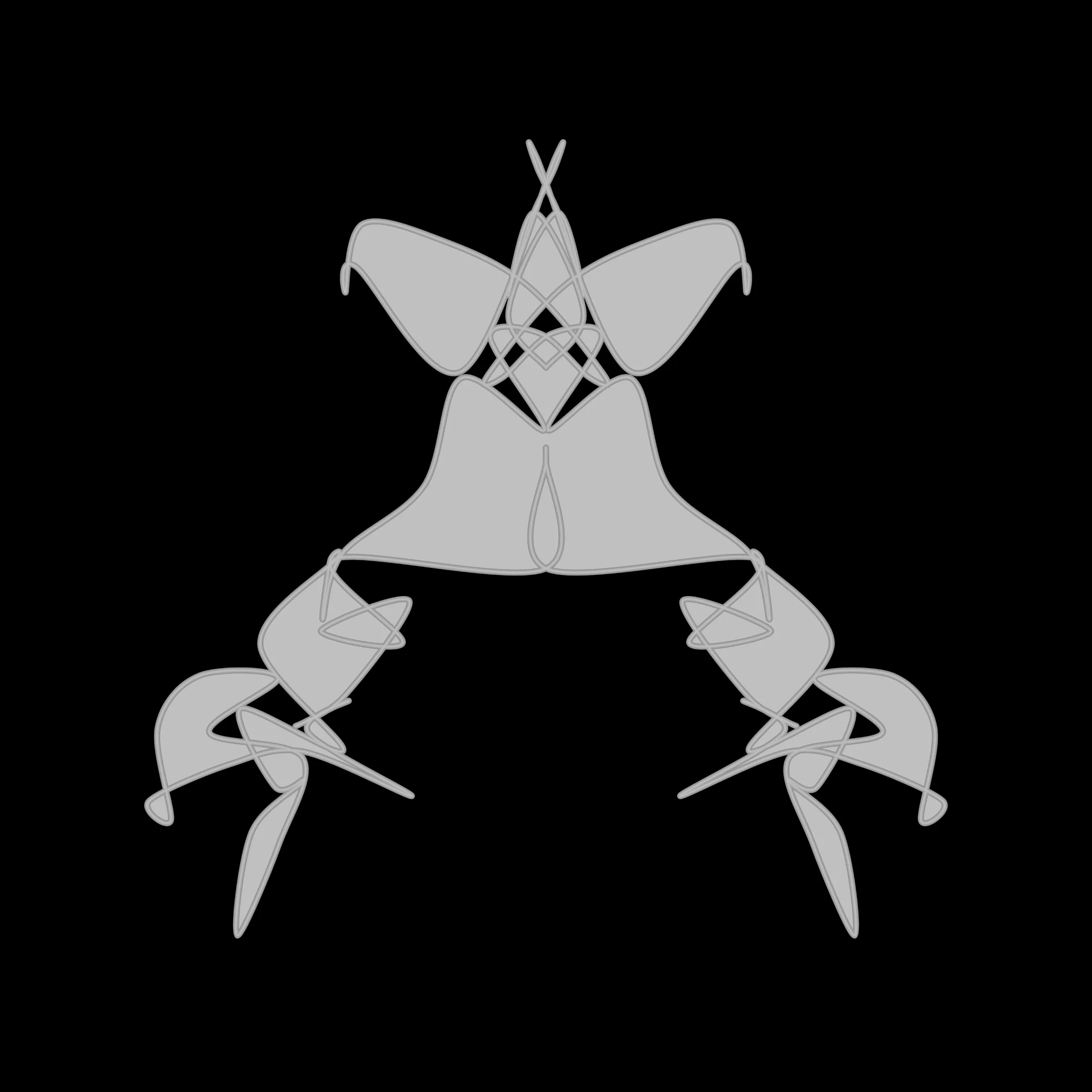 A cryptoart collectible series to indulge the irrepressible human compulsion for pareidolia. This algorithmic homage to Hermann Rorschach's inkblot perception test will help you externalize your inner world onto the sometimes elegant, sometimes inchoate curves of a unique, one-of-a-kind, ownable cryptoblot on the Ethereum blockchain. What will YOUR cryptoblot reveal about you?