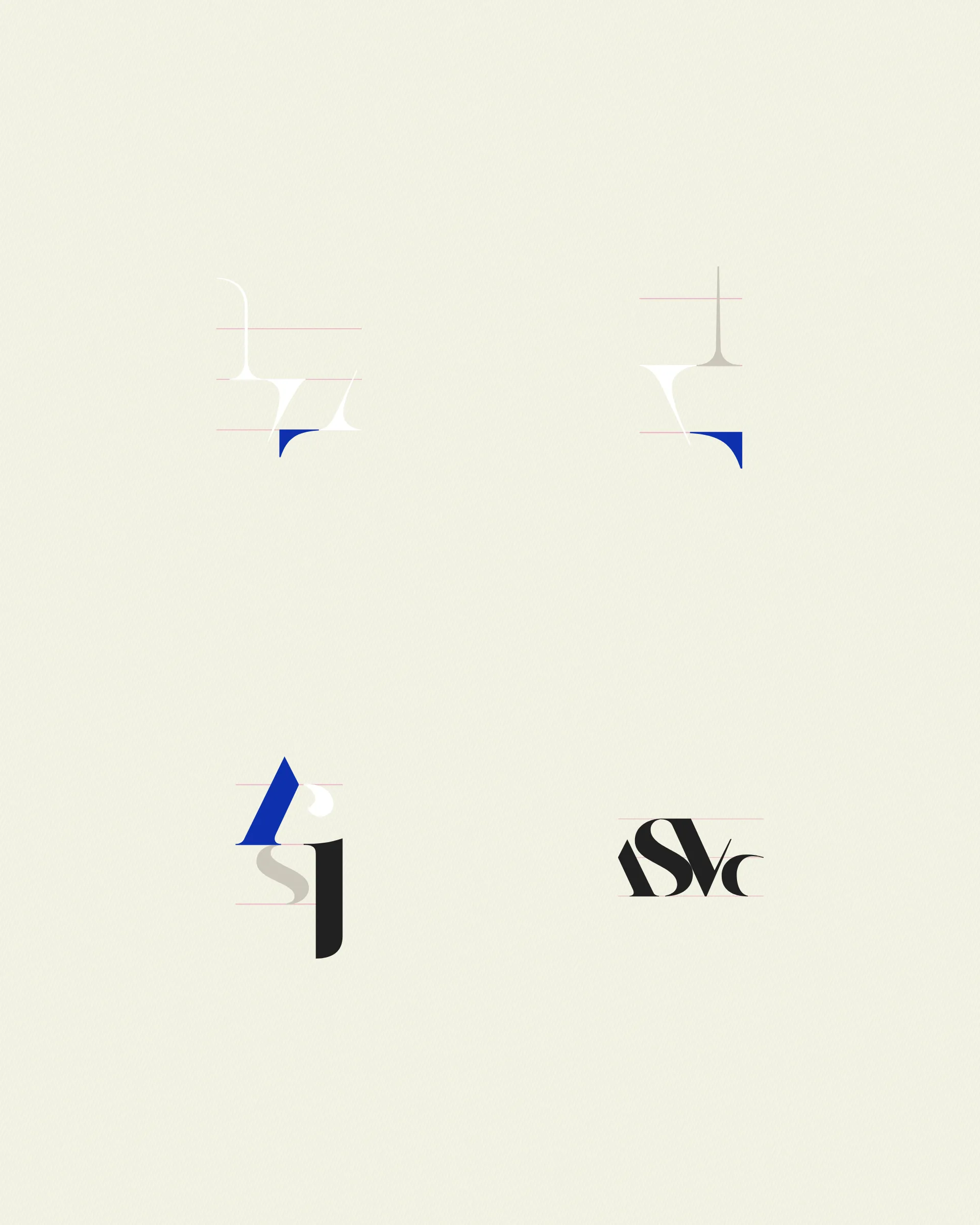 Abstract typographic elements slide together to create new characters. In some compositions, a single character is featured. In others, characters string together to form words and sentences, which the algorithm shapes into often-familiar layouts.

The type designer Gerard Unger said “it is almost impossible to look and read at the same time”. Asemica invites you to look without the burden of legibility.

Created by Emily Edelman, Dima Ofman, and Andrew Badr. Command-S to download a vector file. Live token best viewed in Chrome.