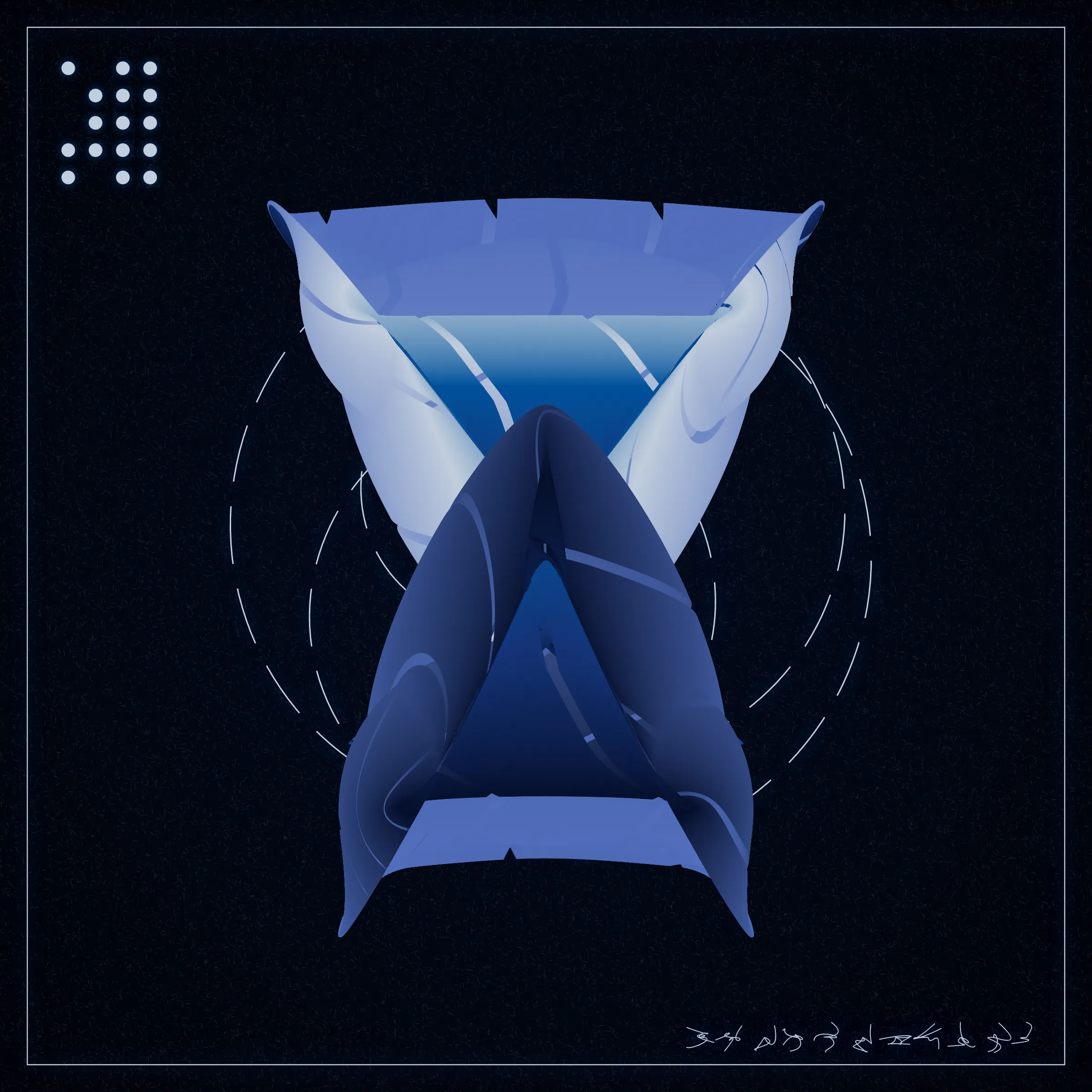 These are the military alien insects. They are symmetrical and asymmetrical simultaneously for existence in several dimensions. Being in a team, they unite into a collective mind increasing each other's abilities.

**Controls:**

Click to change mode (standard, skeleton, avatar). Press 1 to 9 to set pixel density according to the numbers.

 Sometimes before a new Shvembldr release, there is an opportunity to win TBOA tokens in Alien Insects Battle: https://www.tboa.club/insect_battle.