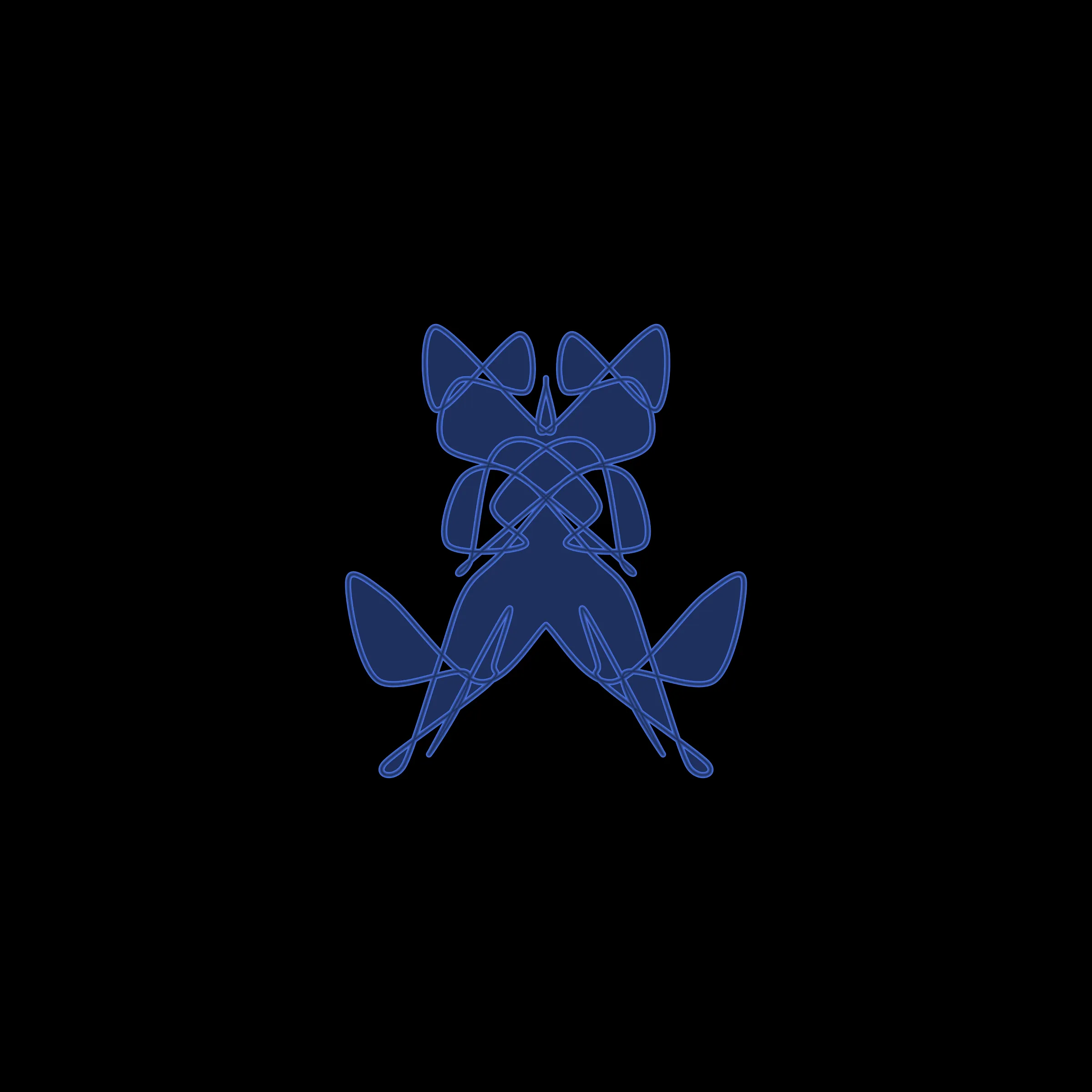 A cryptoart collectible series to indulge the irrepressible human compulsion for pareidolia. This algorithmic homage to Hermann Rorschach's inkblot perception test will help you externalize your inner world onto the sometimes elegant, sometimes inchoate curves of a unique, one-of-a-kind, ownable cryptoblot on the Ethereum blockchain. What will YOUR cryptoblot reveal about you?