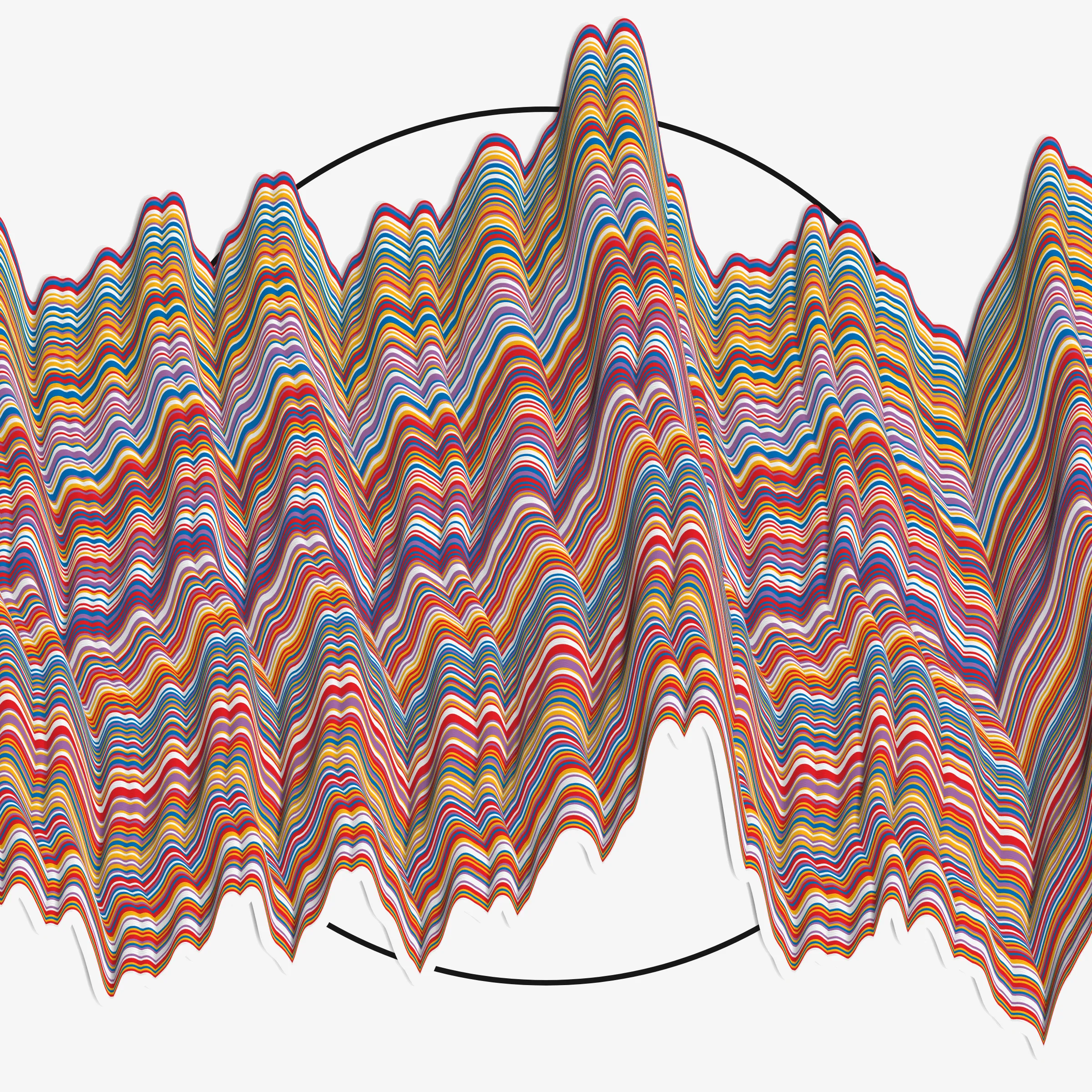 Apparitions" is an exploration of the space between algorithmic and organic. Each "Apparition" is unique to the transaction that originated it. Created by Aaron Penne
