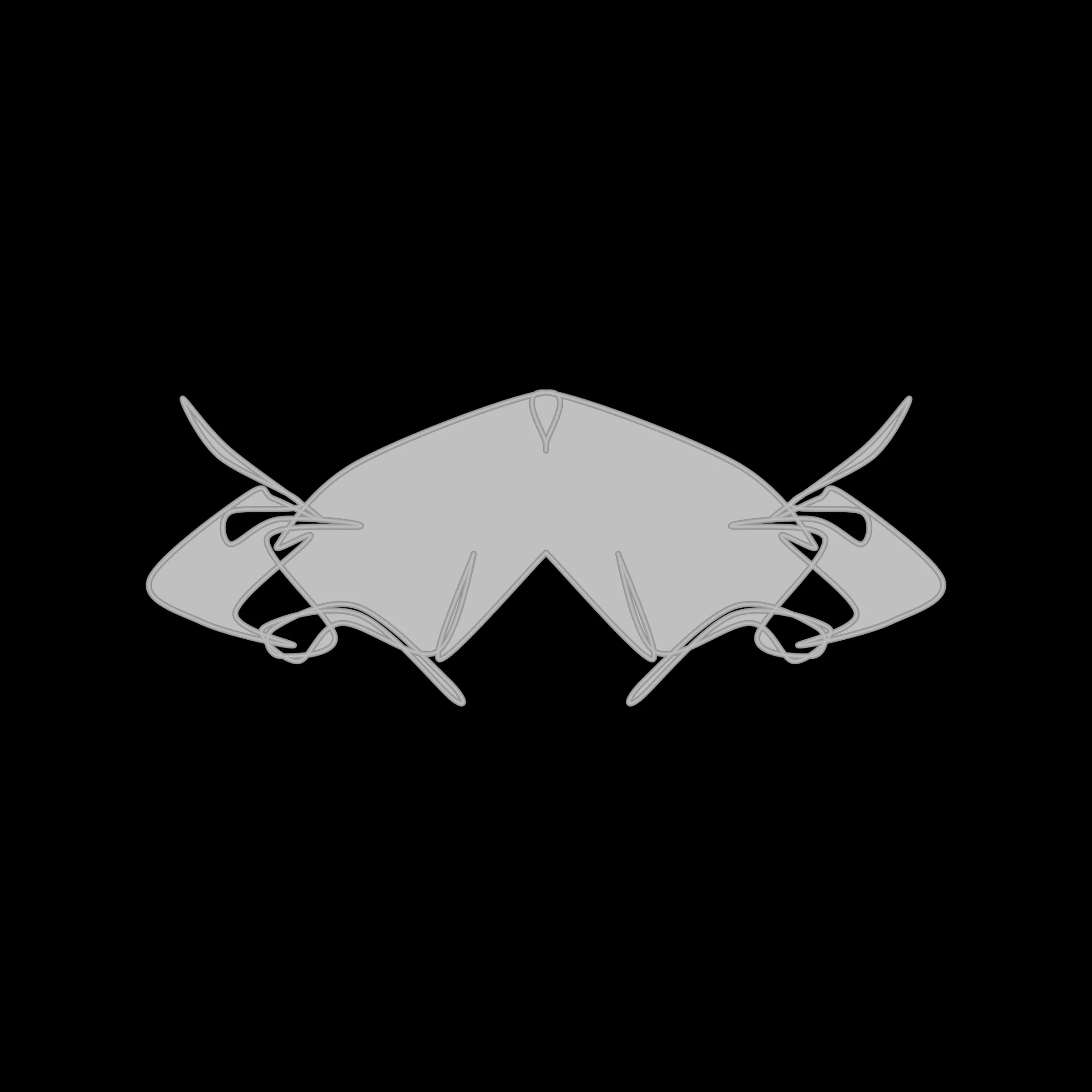 A cryptoart collectible series to indulge the irrepressible human compulsion for pareidolia. This algorithmic homage to Hermann Rorschach's inkblot perception test will help you externalize your inner world onto the sometimes elegant, sometimes inchoate curves of a unique, one-of-a-kind, ownable cryptoblot on the Ethereum blockchain. What will YOUR cryptoblot reveal about you?
