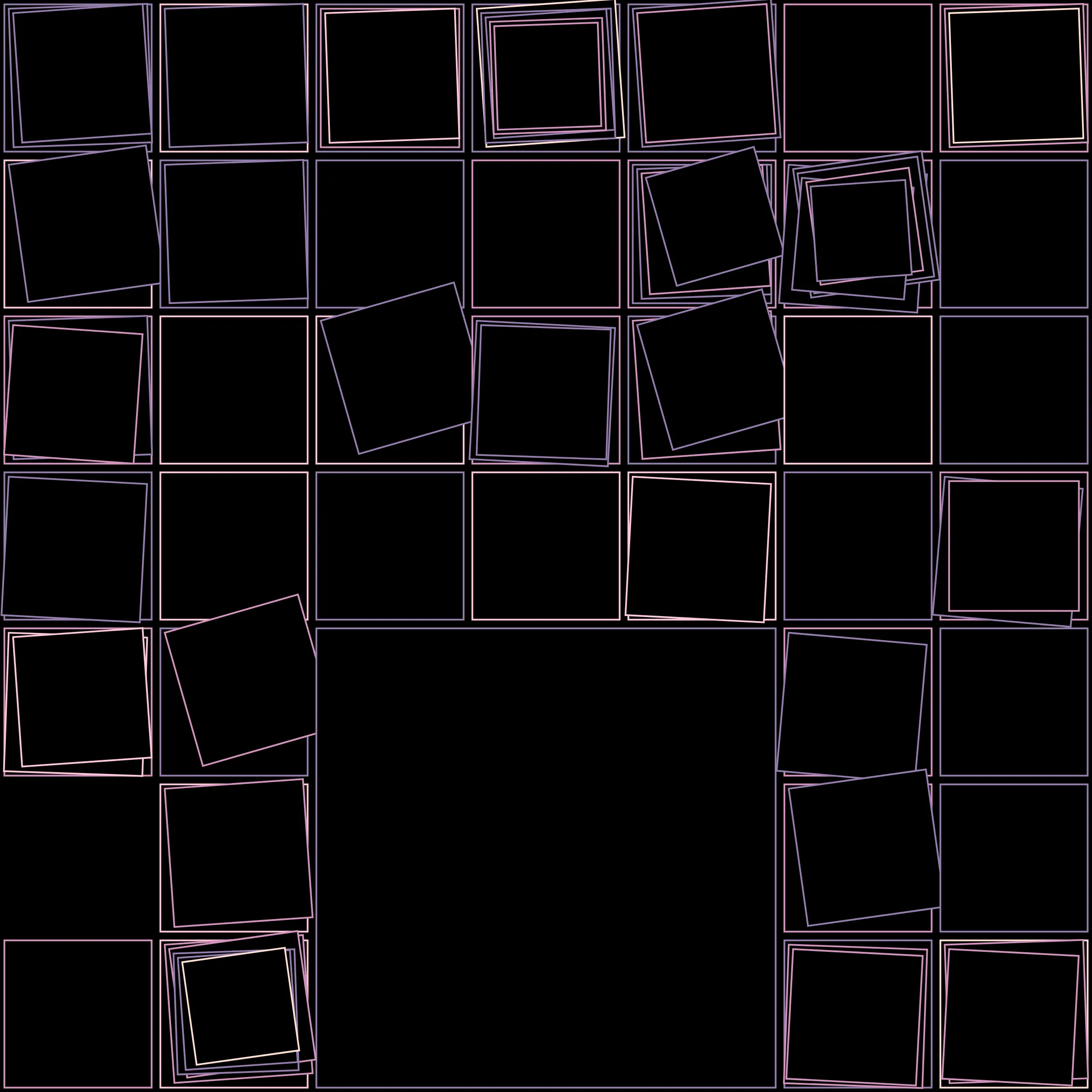 My interpretation of Aerial View is a bird's Eye View over a city block with illuminated/twisted buildings and light trails. It uses an on-chain stored algorithm to represent the generative artwork based on a hash. Each Aerial comes with different distances, building elevations, rotations and colors. Welcome to my genesis project and the first step on my on-chain journey!
