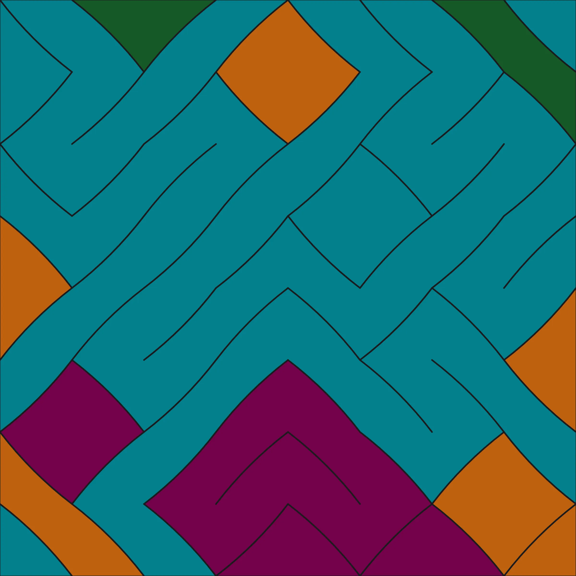 Cushions brings together image processing and generative art techniques. The latter provides the geometric structure, and the former creates the organic shapes. Every single pixel and its connectedness to other pixels are explicitly considered. Inspiration for the palettes ranges from digital illustrations and pastels to a nod to renowned artists and different ethnicities. The organic shapes and the textures within symbolize the beauty in our individual oddities. Some pieces evoke the semblance of fantastical dreams in starry nights. Some of the comfort and familiarity of home. Some of nostalgia and long-lost friends. Some of reasonable and grounded perspectives. Some of sparks, some of style, some of strength, and some of passion. Some of candy. Some of pop art. Some of modern interior design. And some of traditional Indian cushions, known as Takiya.