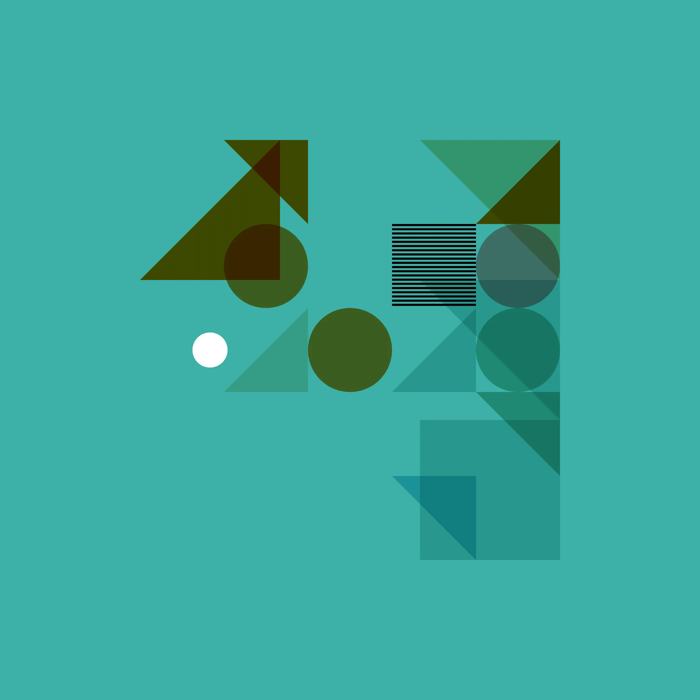 Elementals is inspired by physical printmaking techniques and early Bauhaus principles. It starts with a few basic coloured shapes and arranges them in varying frequencies, sizes, and positions based on a unique transaction hash. Multiple overlaid variable grids allow for myriad layouts and opportunities for colour interaction. The goal is to create pieces that feel both intentional in composition and part of the same family.