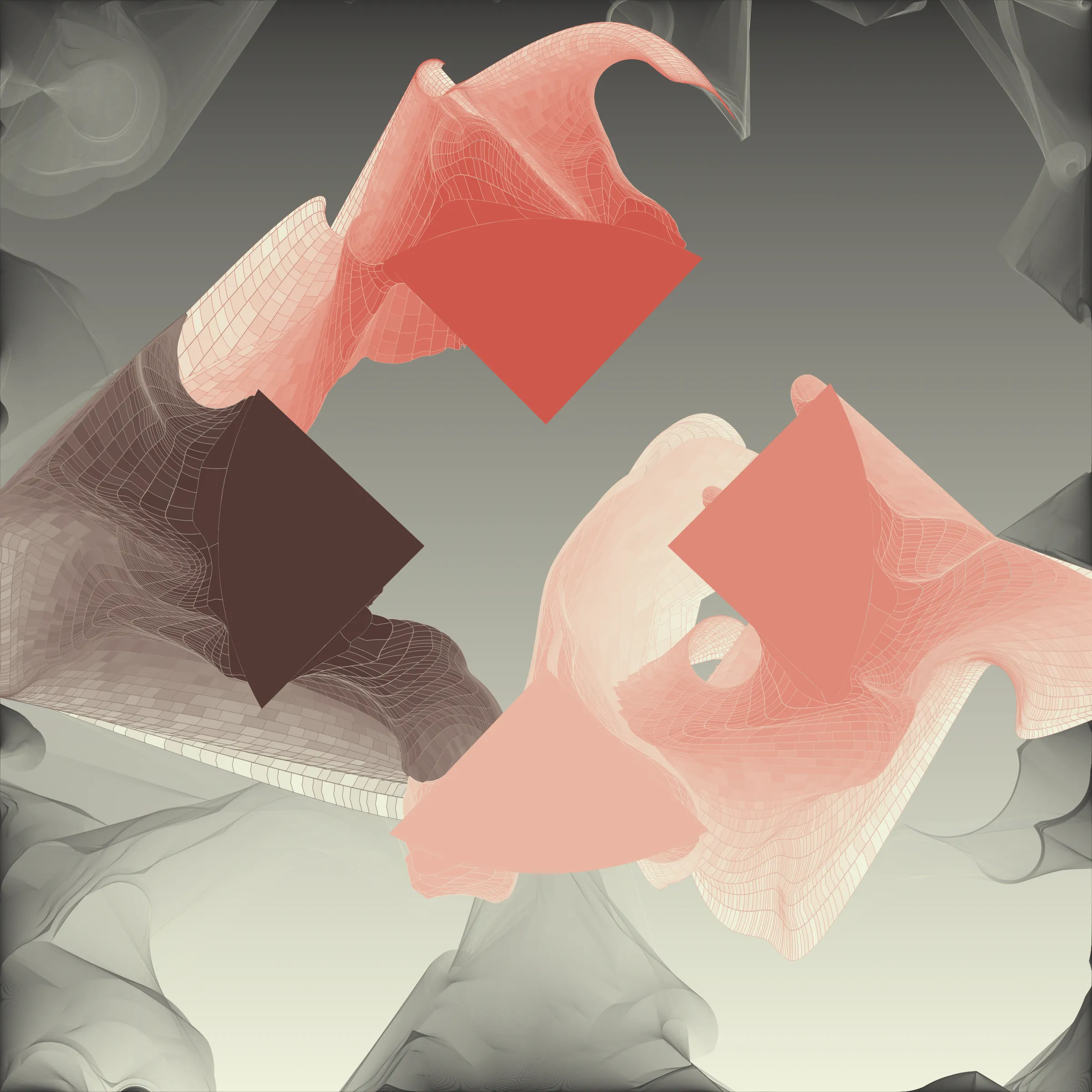 Rapture is a series exploring magical seals overflowing their boundaries, gradually dissolving into the surroundings. It is imagined as abstract iconography for a fictional mystic religion. Rapture is the conclusion of a system I have been working with and perfecting over several years and it is the first time that it is presented completely autonomous. The series consists of computationally heavy art pieces, with calculations happening while the seal shake to contain its powers. 25% of the proceeds from this project will go to the preservation of the Ecuadorian rainforest Bigai through Randers Rainforest Wildlife Foundation.