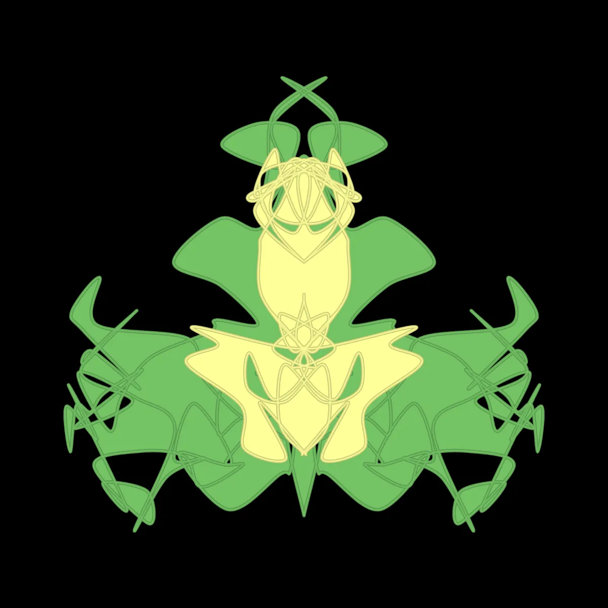 A cryptoart collectible series to indulge the irrepressible human compulsion for pareidolia. This algorithmic homage to Hermann Rorschach's inkblot perception test will help you externalize your inner world onto the sometimes elegant, sometimes inchoate curves of a unique, one-of-a-kind, ownable cryptoblot on the Ethereum blockchain. What will YOUR cryptoblot reveal about you?