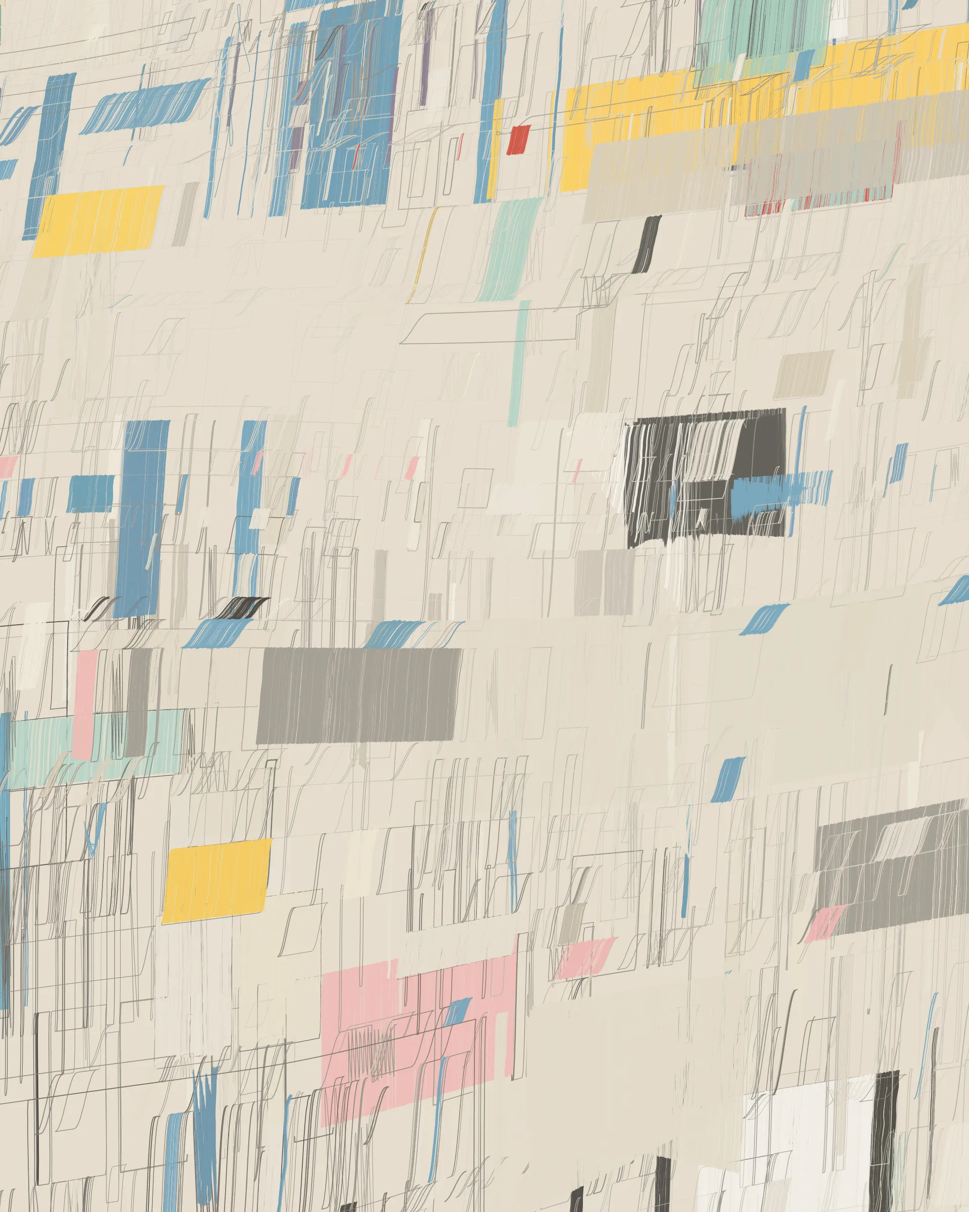 Incomplete Control is about letting go, allowing room for error and imperfection. It is a meditation on the relation between analogue and computational aesthetics. The output space is a continuous spectrum. Each iteration has its own character to discover and enjoy, if you are willing to give it the time.