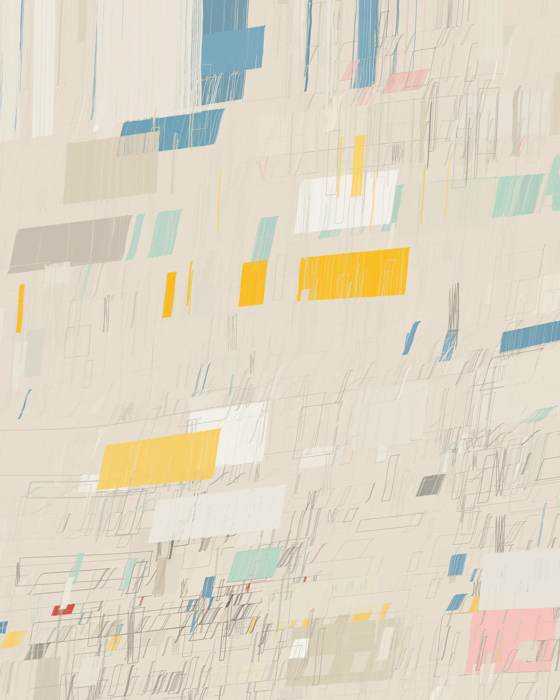 Incomplete Control is about letting go, allowing room for error and imperfection. It is a meditation on the relation between analogue and computational aesthetics. The output space is a continuous spectrum. Each iteration has its own character to discover and enjoy, if you are willing to give it the time.