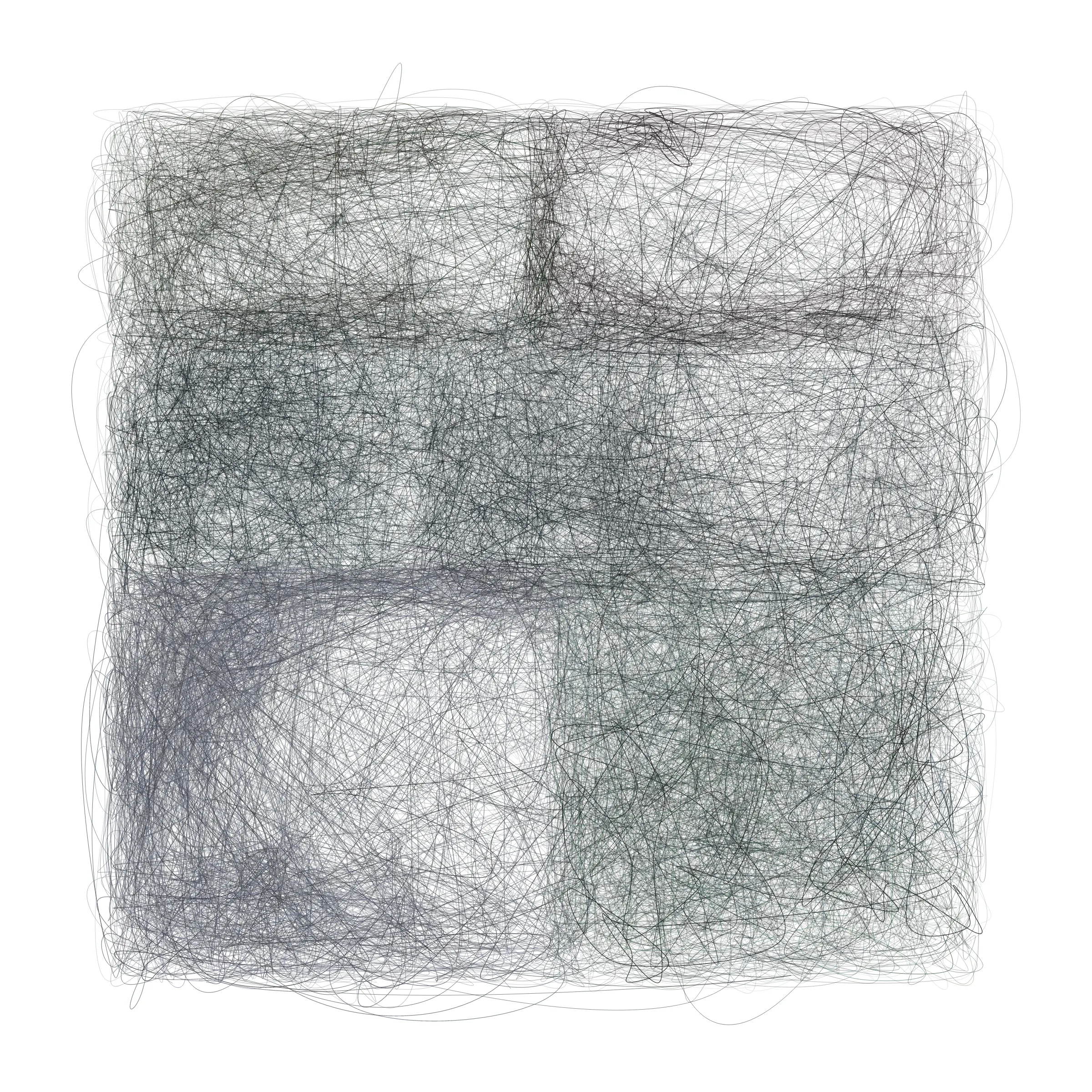 Scribbles on Scribbles on Scribbles ➿ This series is an exploration of chaos and order – how seemingly random movements in the microscopic scale can be more than meets the eye. Simple guiding rules transfigure chaotic movements into beautiful order. Life, as we know it, can be expressed in a similar fashion. Our decisions, unexpected occurrences, and even our seemingly meaningless place in the Universe are not just mere coincidences, but providential orchestrations of the Designer. [ Mints will be sold via a dutch auction. Starting price will be set at 3eth and decrease every 5 minutes with a resting price of 0.25eth. i.e.
3eth, 2.5eth, 2eth, 1.5eth, 1.25eth, 1.0eth, 0.75eth, 0.5eth, 0.25eth ]