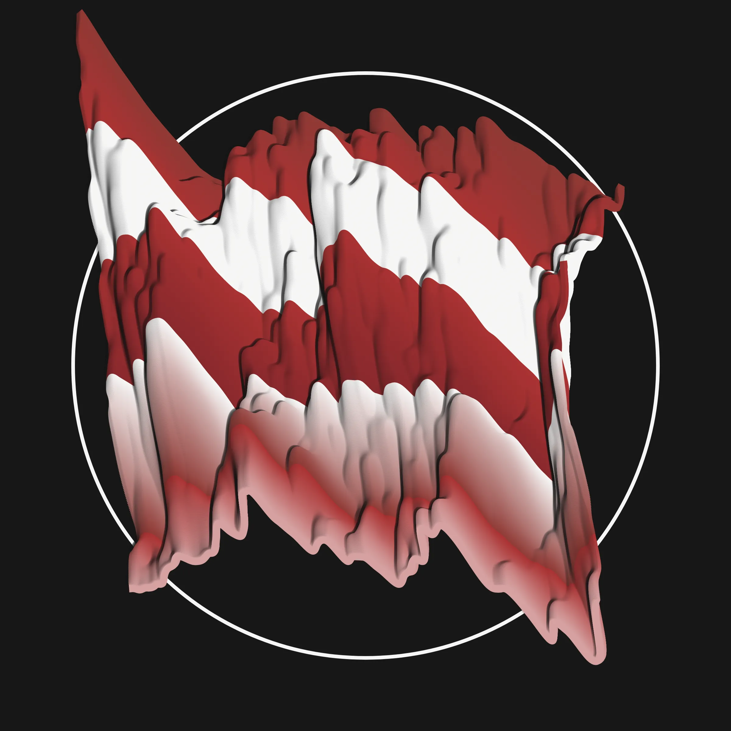 Apparitions" is an exploration of the space between algorithmic and organic. Each "Apparition" is unique to the transaction that originated it. Created by Aaron Penne