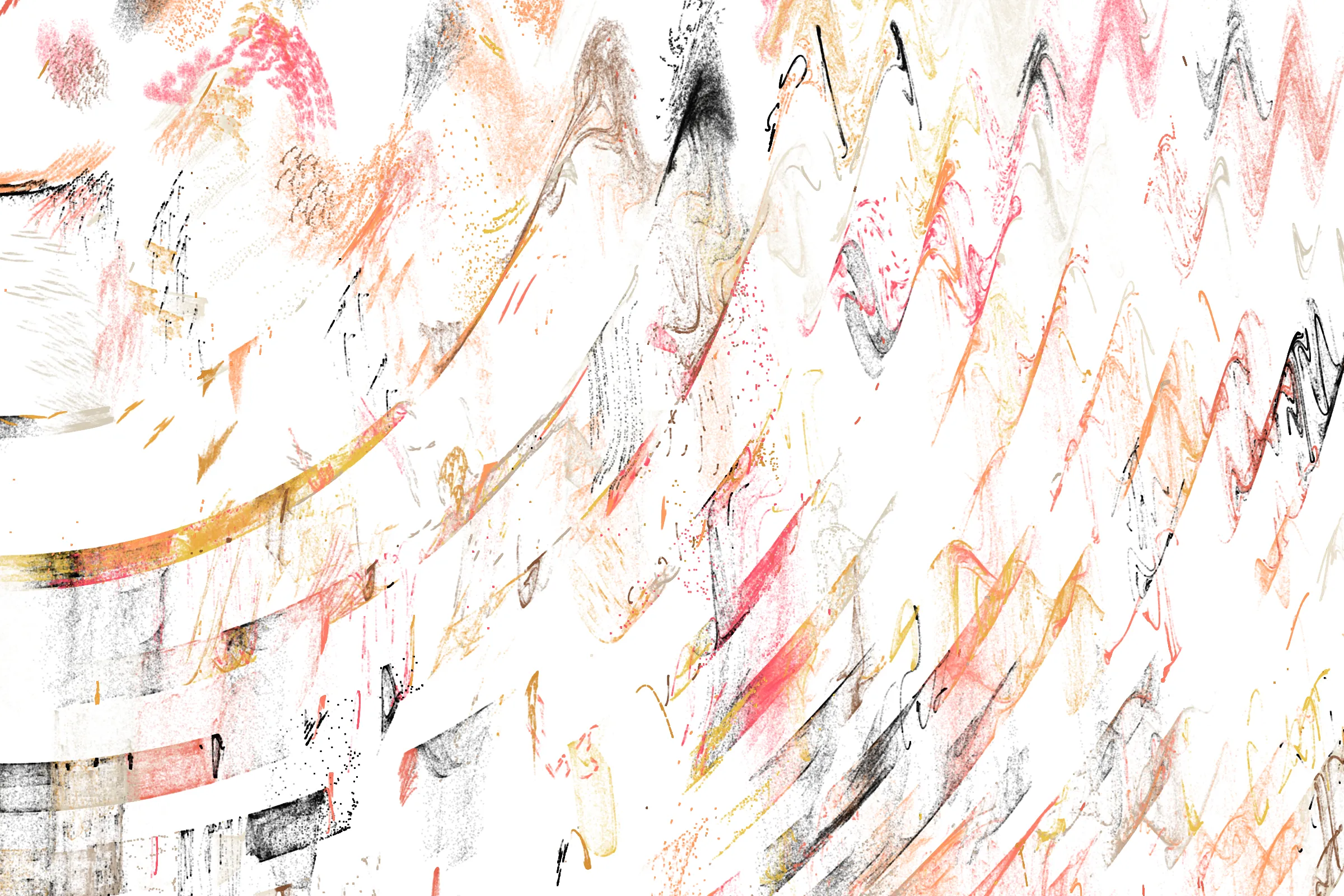 "Attraction" is a system that draws single pixels, one by one, according to a set of rules inspired by the 'Chaos Game'.
Additionally, trigonometric functions may be used to displace pixels, resulting in wave patterns.

All unique properties of each artwork are defined by the token's hash. This hash will set all the parameters: the color palette, the positioning of objects and the rules by which pixels are drawn.

By the nature of this system, several well known patterns from computing and math may appear in the artworks.