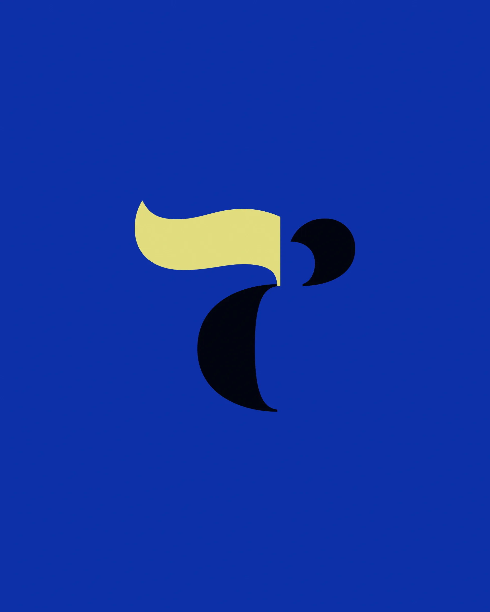 Abstract typographic elements slide together to create new characters. In some compositions, a single character is featured. In others, characters string together to form words and sentences, which the algorithm shapes into often-familiar layouts.

The type designer Gerard Unger said “it is almost impossible to look and read at the same time”. Asemica invites you to look without the burden of legibility.

Created by Emily Edelman, Dima Ofman, and Andrew Badr. Command-S to download a vector file. Live token best viewed in Chrome.