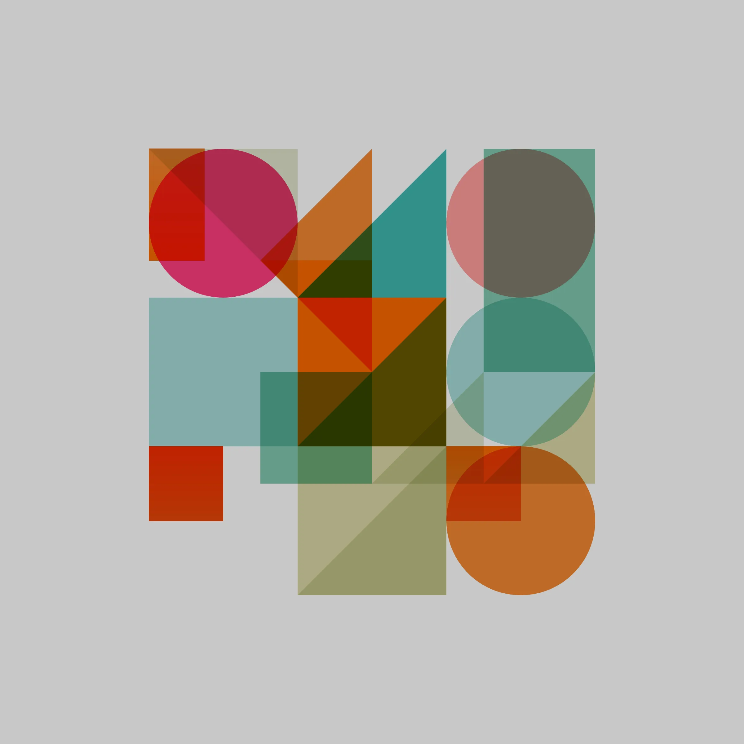 Elementals is inspired by physical printmaking techniques and early Bauhaus principles. It starts with a few basic coloured shapes and arranges them in varying frequencies, sizes, and positions based on a unique transaction hash. Multiple overlaid variable grids allow for myriad layouts and opportunities for colour interaction. The goal is to create pieces that feel both intentional in composition and part of the same family.