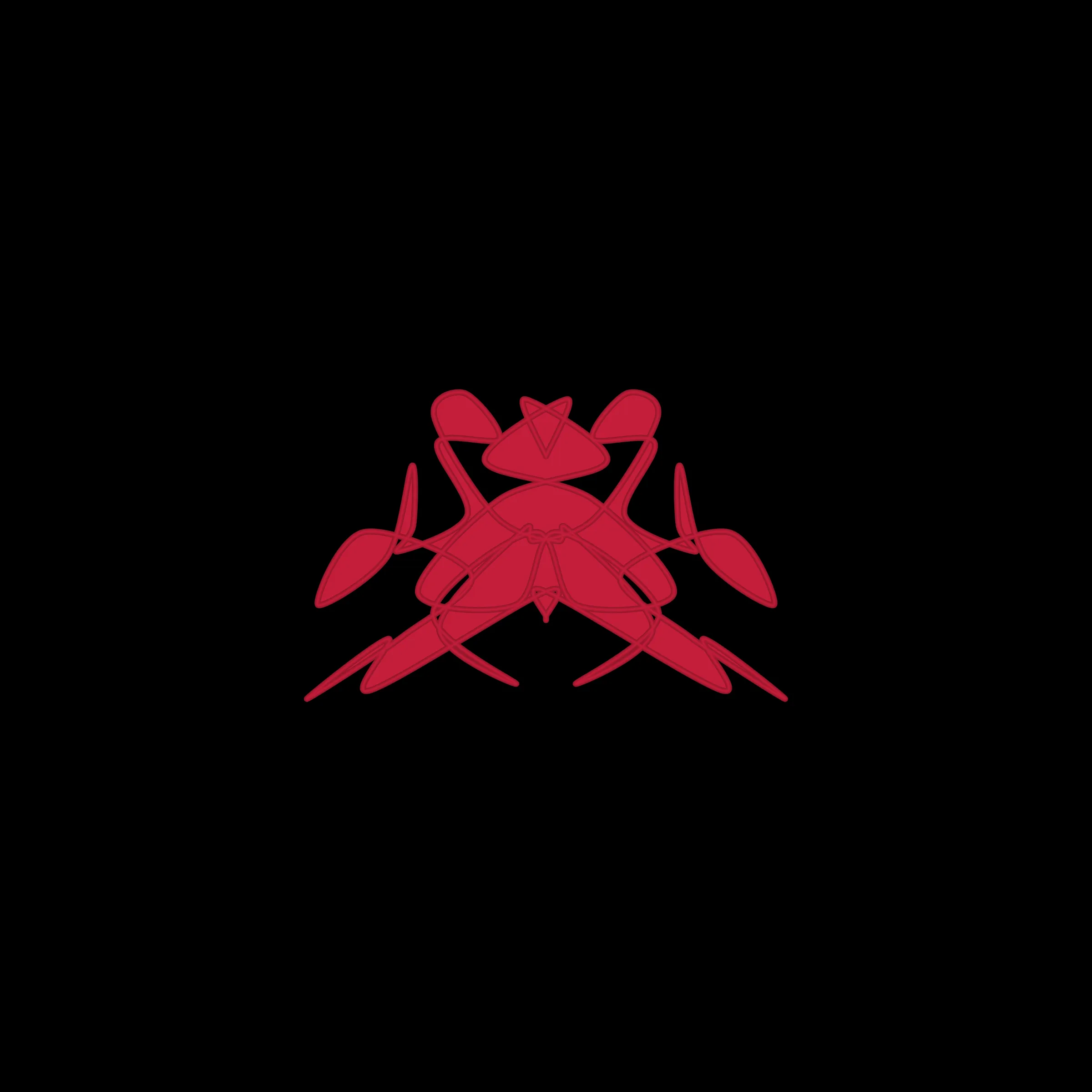 A cryptoart collectible series to indulge the irrepressible human compulsion for pareidolia. This algorithmic homage to Hermann Rorschach's inkblot perception test will help you externalize your inner world onto the sometimes elegant, sometimes inchoate curves of a unique, one-of-a-kind, ownable cryptoblot on the Ethereum blockchain. What will YOUR cryptoblot reveal about you?