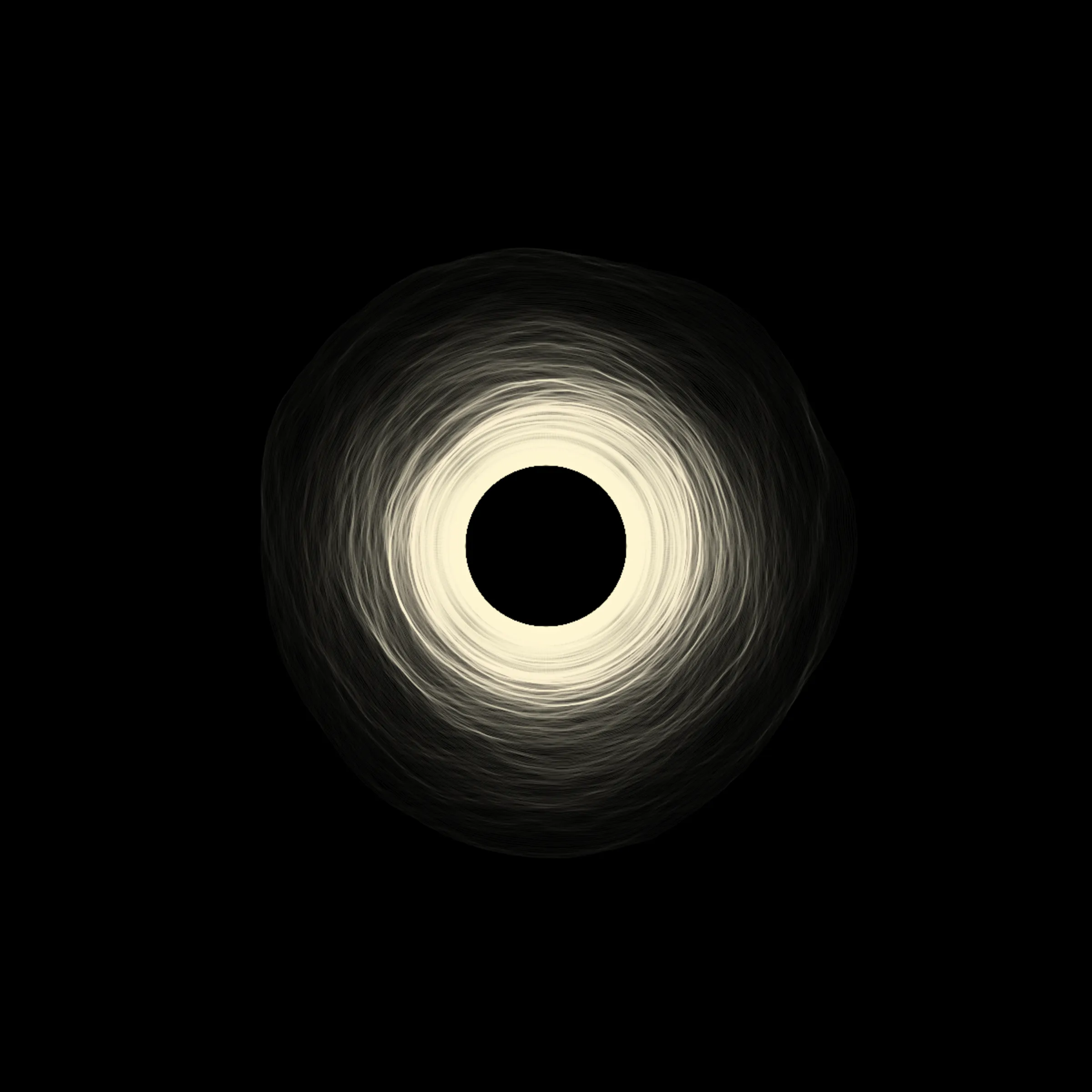 Every Singularity is unique. Each form’s properties; Symmetry, Chaos, Mass, Force and Turbulence are driven by data extracted from the transaction hash.