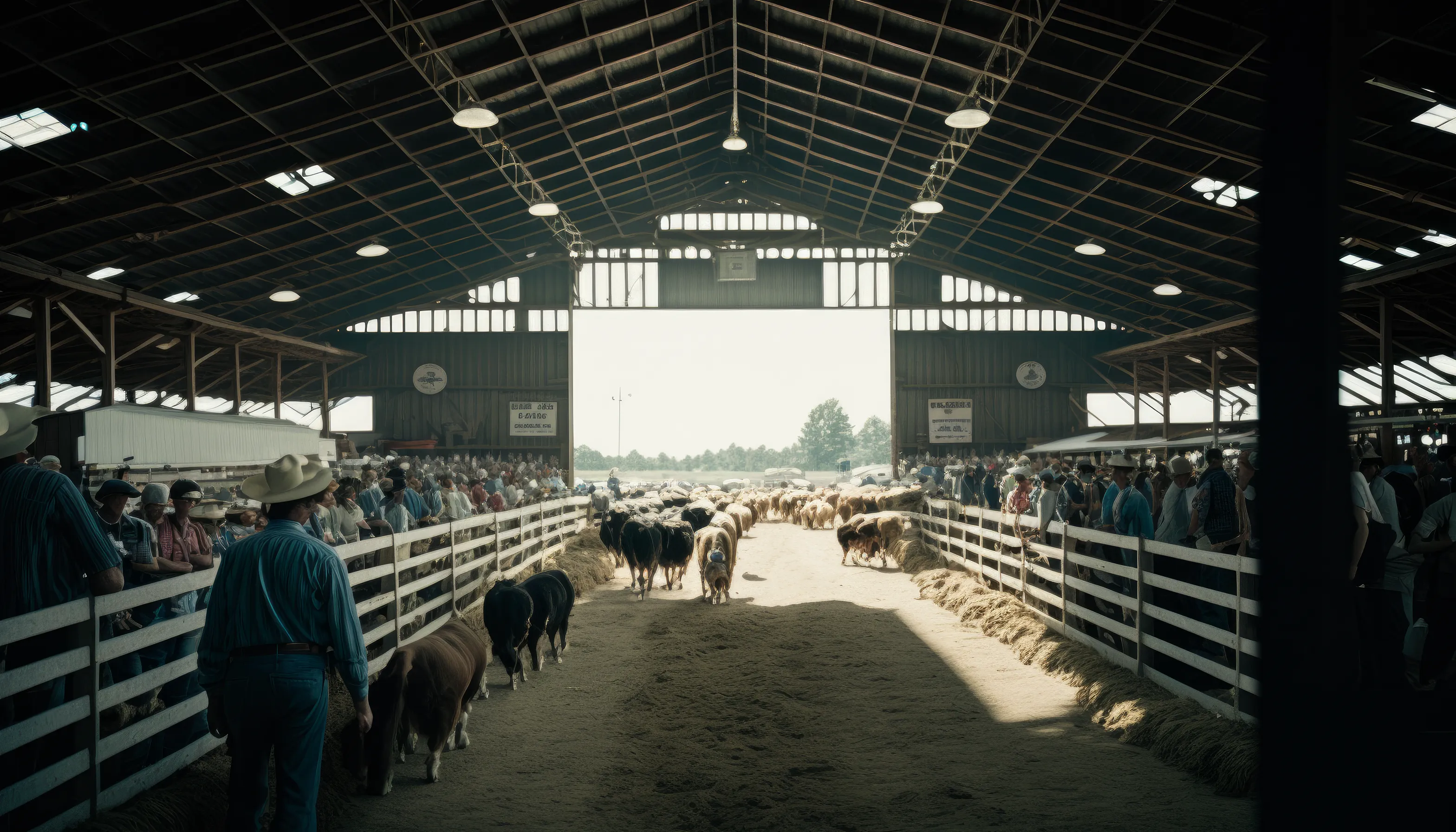 County Fair - AI Nostalgia captures the feeling of being at a Midwest country fair as a child in the 1980s, with its mix of fun and joy, weirdness and incredibility.

I intentionally kept post-prompt editing to a minimum to allow the strangeness and quirks of AI to come through, providing a historical look at what MidJourney was like during this particular time with these specific circumstances.

At the county fair, children often saw things that were nearly unbelievable, so the weirdness and wonder that shows up in these pieces strangely matches my childhood perception.

Midjourney V4  
Topaz upscale for size  
3136 x 1792 pixels

Pop Punk
