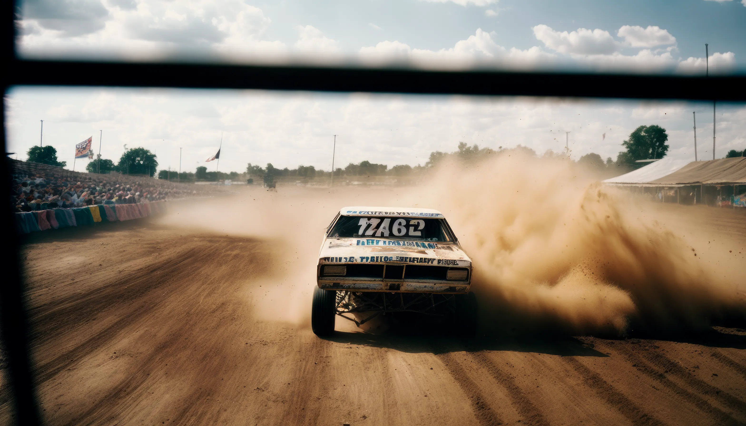 County Fair - AI Nostalgia captures the feeling of being at a Midwest country fair as a child in the 1980s, with its mix of fun and joy, weirdness and incredibility.

I intentionally kept post-prompt editing to a minimum to allow the strangeness and quirks of AI to come through, providing a historical look at what MidJourney was like during this particular time with these specific circumstances.

At the county fair, children often saw things that were nearly unbelievable, so the weirdness and wonder that shows up in these pieces strangely matches my childhood perception.

Midjourney V4  
Topaz upscale for size  
3136 x 1792 pixels

Pop Punk