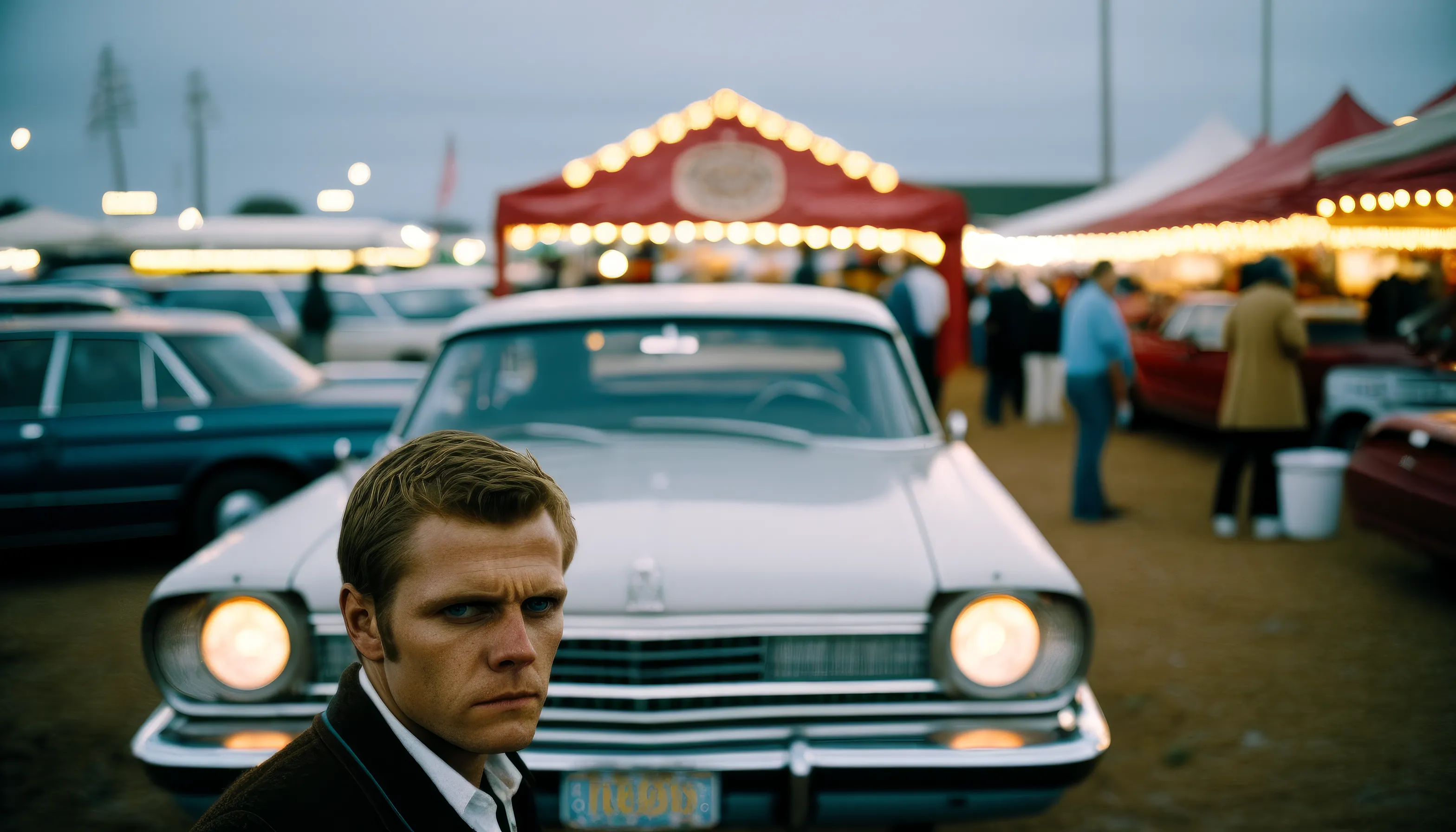 County Fair - AI Nostalgia captures the feeling of being at a Midwest country fair as a child in the 1980s, with its mix of fun and joy, weirdness and incredibility.

I intentionally kept post-prompt editing to a minimum to allow the strangeness and quirks of AI to come through, providing a historical look at what MidJourney was like during this particular time with these specific circumstances.

At the county fair, children often saw things that were nearly unbelievable, so the weirdness and wonder that shows up in these pieces strangely matches my childhood perception.

Midjourney V4  
Topaz upscale for size  
3136 x 1792 pixels

Pop Punk