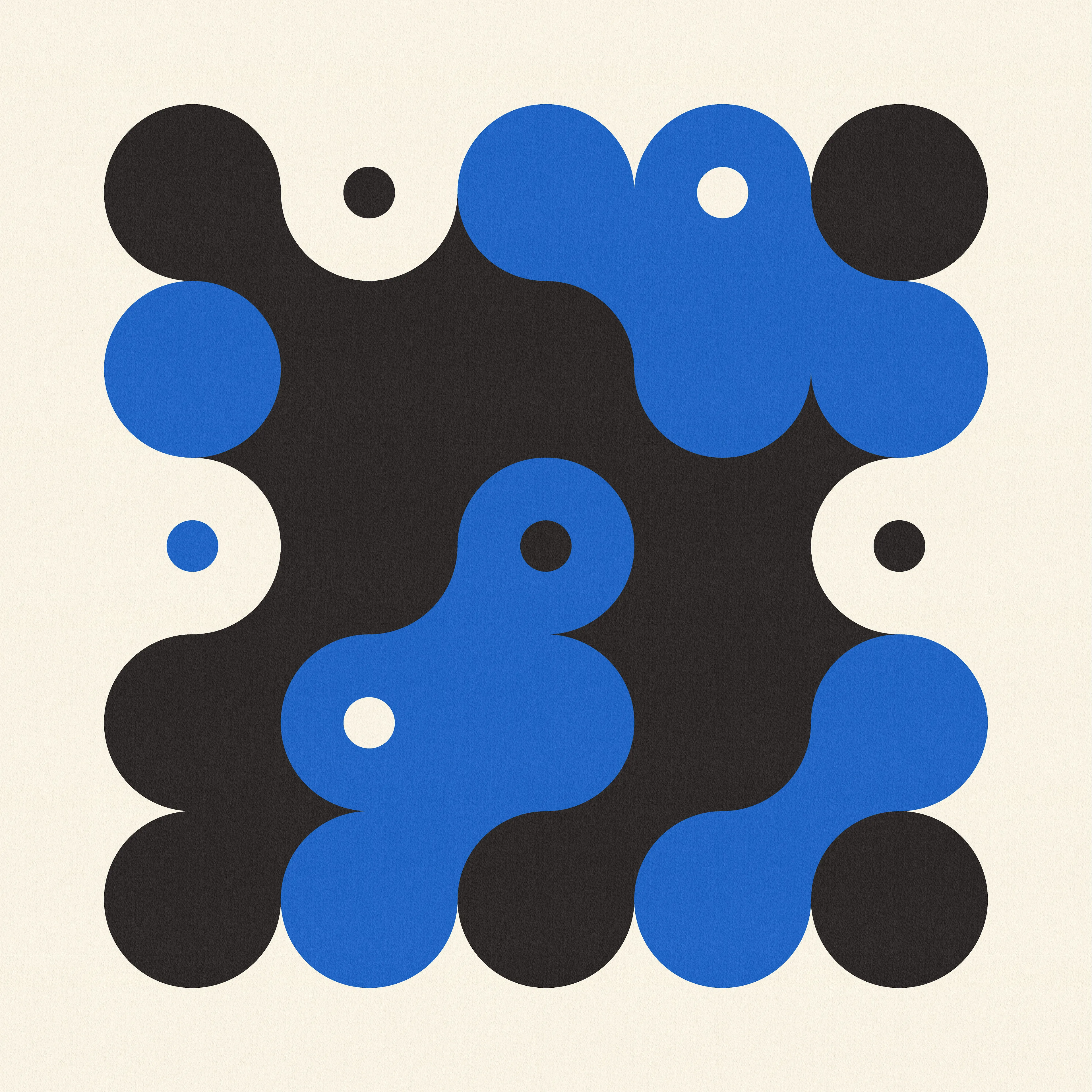 Invocation 02 - Sigil 08

Generative | Flexible Algorithm
JS | SVG | JPG | Ink on paper

As a designer, we are trained to master our tools, taking control over our relationship with technology.

Generative methods and random variables introduced into the design process tends to replace mastery with dialogue. This series depicts the outcomes of that dialogue.

Digital: 4000x 4000h px | High Resolution JPG.

Plot: On request you will receive a 420mm x 420mm plot of this artwork (1 of 1).
Generative art using JS.