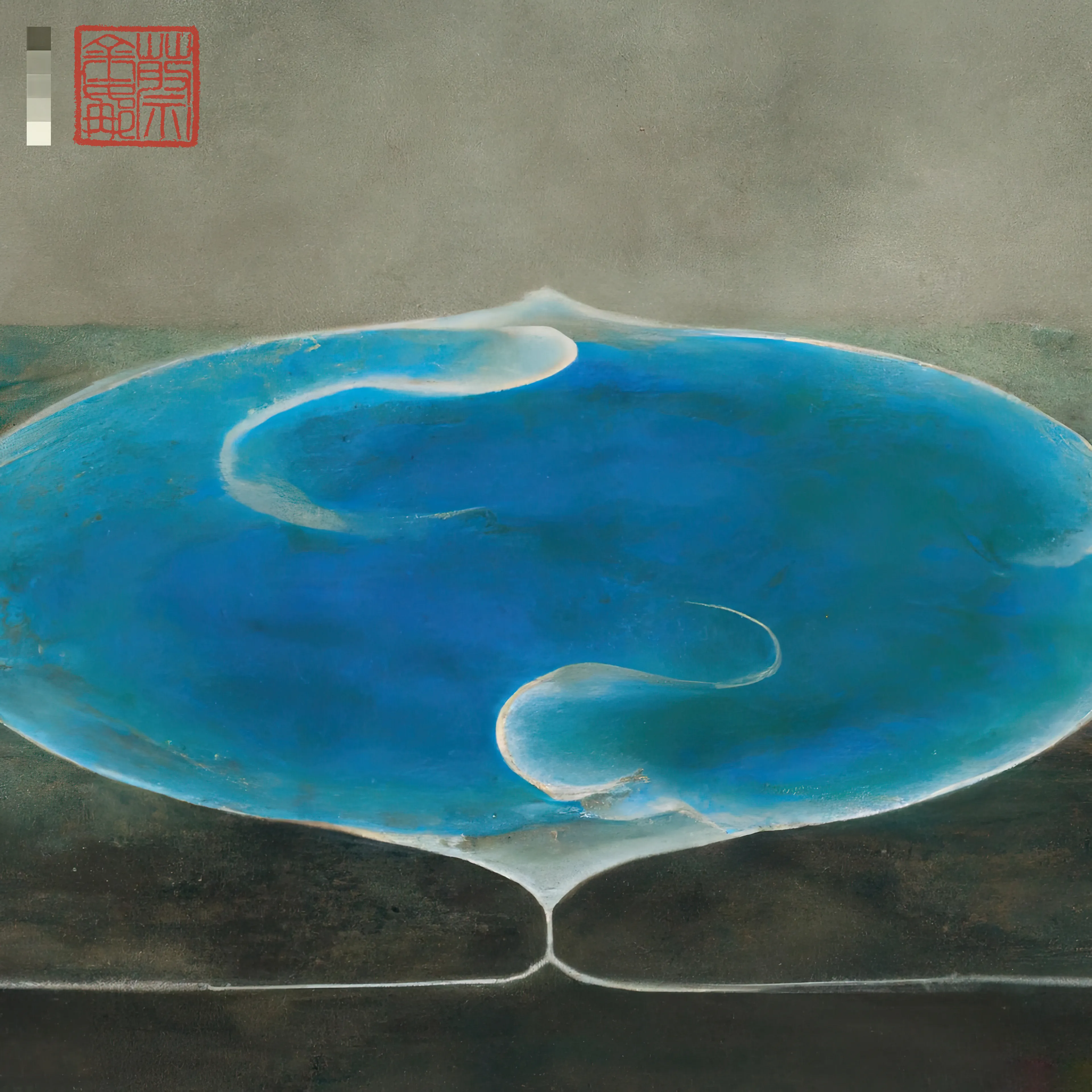 'The Well'

Go to the well once more my friend. 

ABSTRACT NOUNS  
An abstract noun is a noun denoting an idea, quality, or state rather than a concrete object.

Art and the medium of AI is used here as a means of exploring less concrete concepts found within the human condition and experience.

This work explores the medium of machine thinking and its penchant for abstraction and the absurd as a complimentary vehicle for the expression of abstract thinking and philosophy.

In this collection the continued influence of traditional Chinese ink on paper painting is reflected in indelible mark making and compositional elements of form and space.