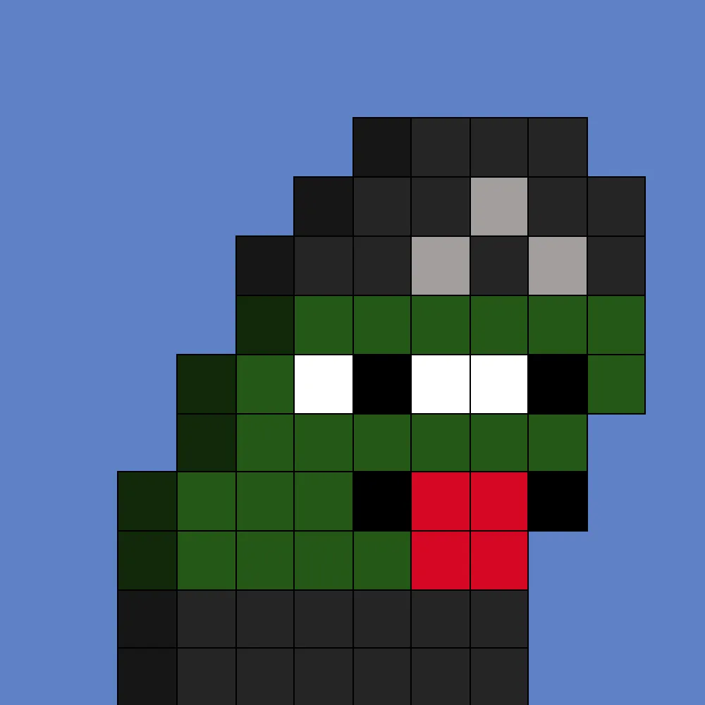 Pepels are 469 unique collectible characters by rkw, with proof of ownership stored on the Ethereum blockchain and inspired by the Modern PepeArt movement.

Pepels are one of the pixelated examples of "Non-Fungible Tokens‰Û� minting on Ethereum Mainnet, and plan to be the inspiration of Pixelated Pepe on the ERC-721 standard which hope power most Pepe collectibles on-chain.