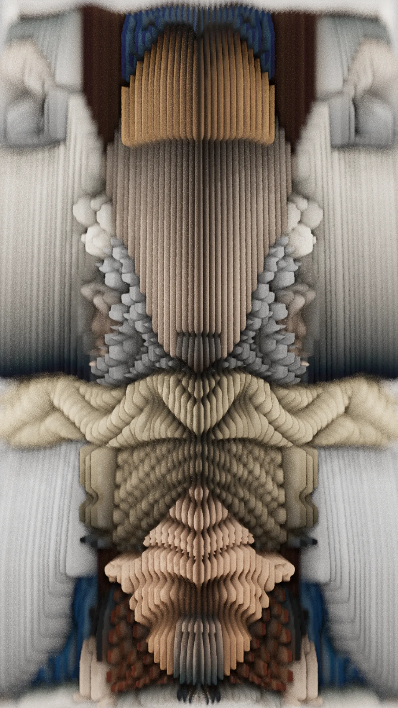 In Bokeh, Michael Kozlowski unites algorithmic artistry with refined physical craftsmanship, creating sculptures, lighting, and digital works that explore the interplay of light, form, and the complexity of perception. 

At the heart of the Bokeh collection lie three hundred unique digital artworks, generated by the base algorithm that informs every physical piece. Collectors will have the rare opportunity to acquire one of thirty exclusive wall sculptures, each a tangible expression of its digital counterpart. These sculptures, sold after the digital auction on a first-come, first-served basis, embody the connection between the digital and the material, merging code and craft.
