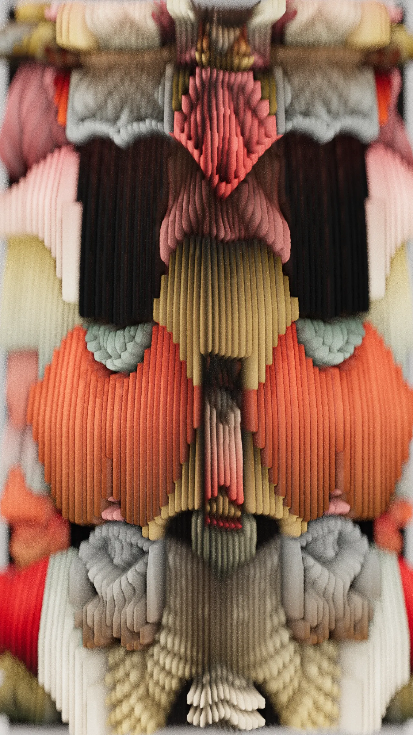 In Bokeh, Michael Kozlowski unites algorithmic artistry with refined physical craftsmanship, creating sculptures, lighting, and digital works that explore the interplay of light, form, and the complexity of perception. 

At the heart of the Bokeh collection lie three hundred unique digital artworks, generated by the base algorithm that informs every physical piece. Collectors will have the rare opportunity to acquire one of thirty exclusive wall sculptures, each a tangible expression of its digital counterpart. These sculptures, sold after the digital auction on a first-come, first-served basis, embody the connection between the digital and the material, merging code and craft.