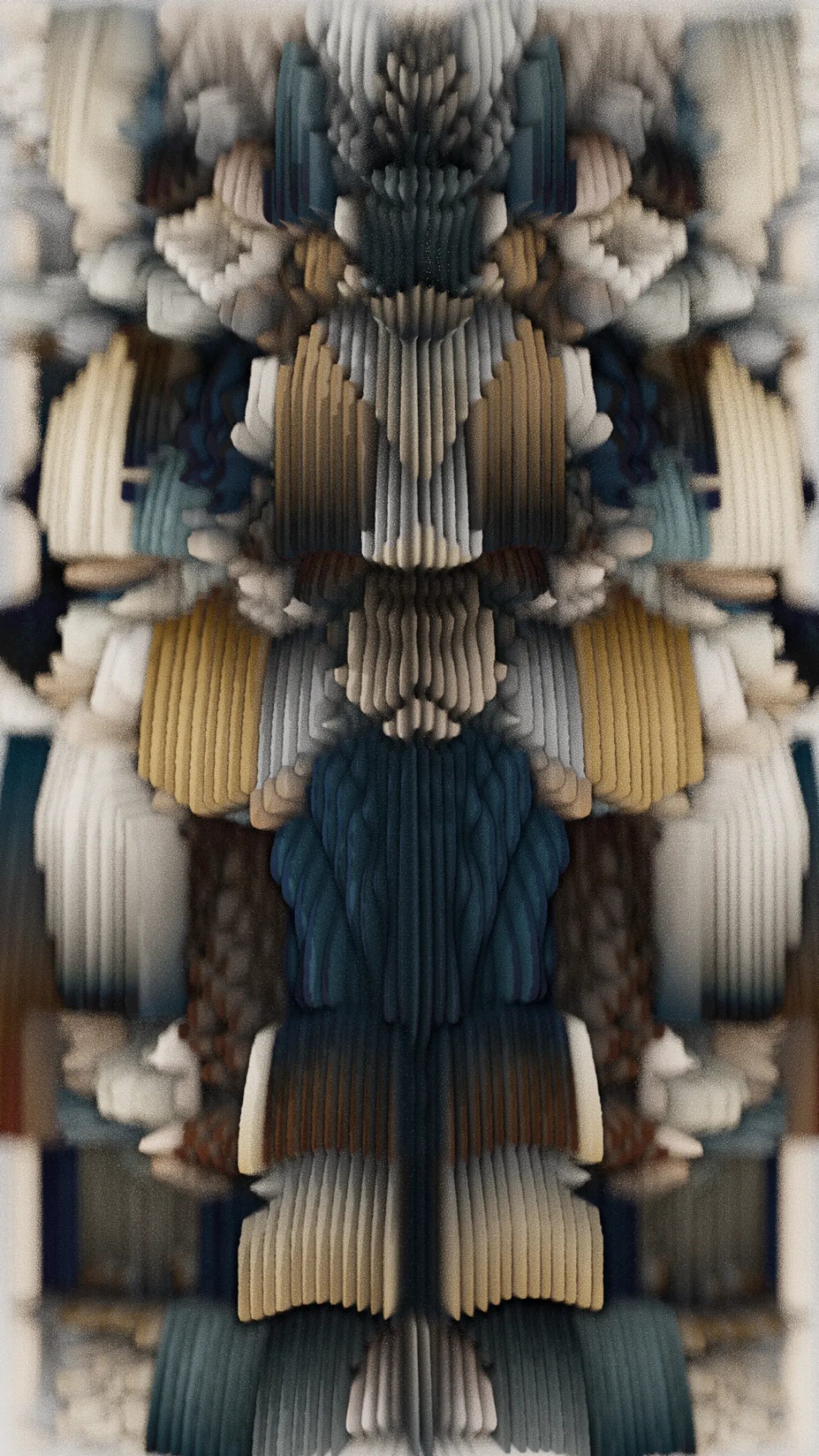 In Bokeh, Michael Kozlowski unites algorithmic artistry with refined physical craftsmanship, creating sculptures, lighting, and digital works that explore the interplay of light, form, and the complexity of perception. 

At the heart of the Bokeh collection lie three hundred unique digital artworks, generated by the base algorithm that informs every physical piece. Collectors will have the rare opportunity to acquire one of thirty exclusive wall sculptures, each a tangible expression of its digital counterpart. These sculptures, sold after the digital auction on a first-come, first-served basis, embody the connection between the digital and the material, merging code and craft.