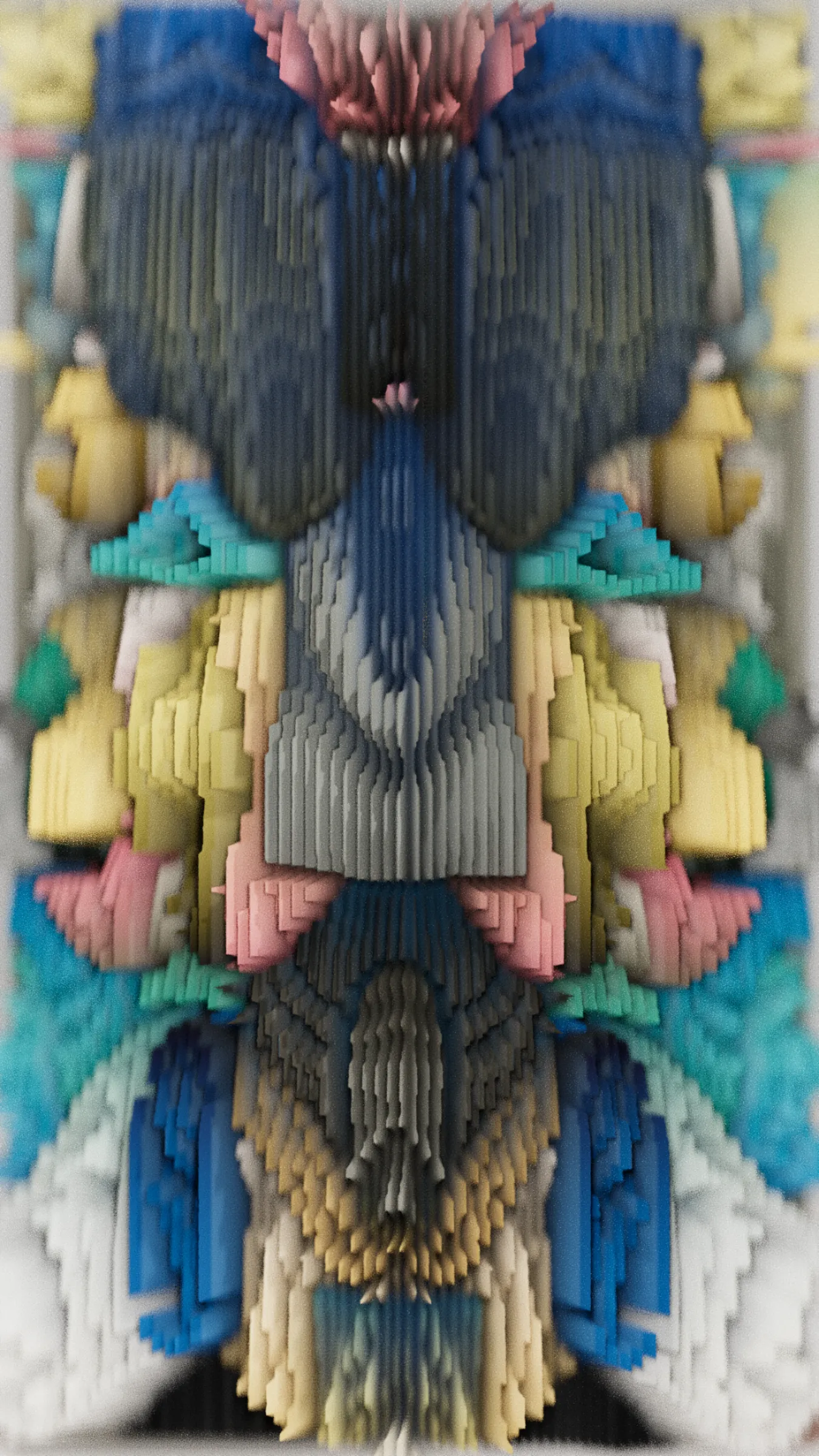 In Bokeh, Michael Kozlowski unites algorithmic artistry with refined physical craftsmanship, creating sculptures, lighting, and digital works that explore the interplay of light, form, and the complexity of perception. 

At the heart of the Bokeh collection lie three hundred unique digital artworks, generated by the base algorithm that informs every physical piece. Collectors will have the rare opportunity to acquire one of thirty exclusive wall sculptures, each a tangible expression of its digital counterpart. These sculptures, sold after the digital auction on a first-come, first-served basis, embody the connection between the digital and the material, merging code and craft.
