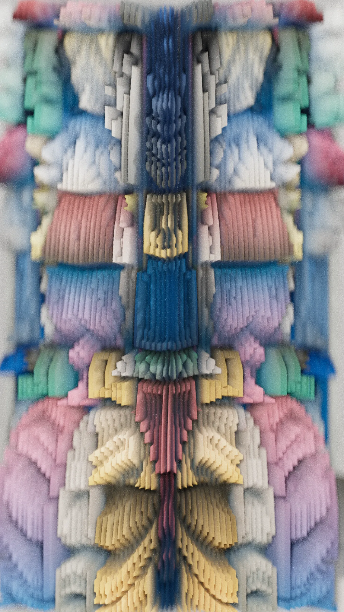 In Bokeh, Michael Kozlowski unites algorithmic artistry with refined physical craftsmanship, creating sculptures, lighting, and digital works that explore the interplay of light, form, and the complexity of perception. 

At the heart of the Bokeh collection lie three hundred unique digital artworks, generated by the base algorithm that informs every physical piece. Collectors will have the rare opportunity to acquire one of thirty exclusive wall sculptures, each a tangible expression of its digital counterpart. These sculptures, sold after the digital auction on a first-come, first-served basis, embody the connection between the digital and the material, merging code and craft.
