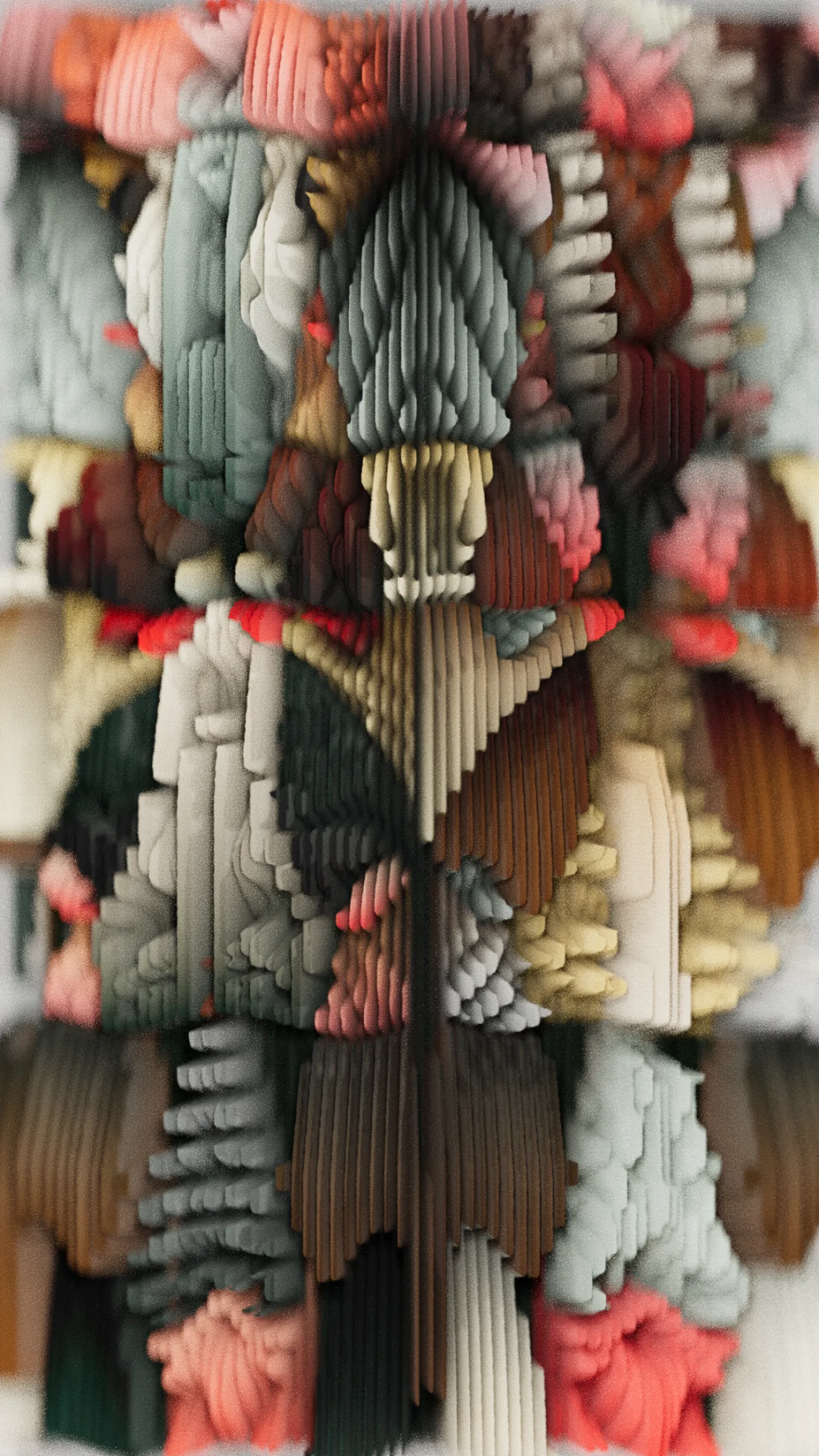 In Bokeh, Michael Kozlowski unites algorithmic artistry with refined physical craftsmanship, creating sculptures, lighting, and digital works that explore the interplay of light, form, and the complexity of perception. 

At the heart of the Bokeh collection lie three hundred unique digital artworks, generated by the base algorithm that informs every physical piece. Collectors will have the rare opportunity to acquire one of thirty exclusive wall sculptures, each a tangible expression of its digital counterpart. These sculptures, sold after the digital auction on a first-come, first-served basis, embody the connection between the digital and the material, merging code and craft.