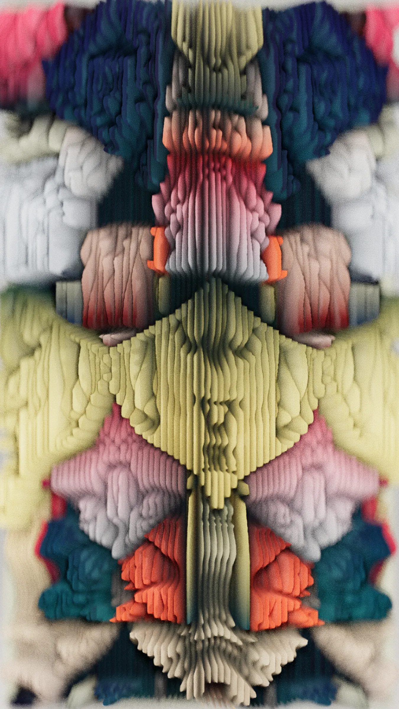 In Bokeh, Michael Kozlowski unites algorithmic artistry with refined physical craftsmanship, creating sculptures, lighting, and digital works that explore the interplay of light, form, and the complexity of perception. 

At the heart of the Bokeh collection lie three hundred unique digital artworks, generated by the base algorithm that informs every physical piece. Collectors will have the rare opportunity to acquire one of thirty exclusive wall sculptures, each a tangible expression of its digital counterpart. These sculptures, sold after the digital auction on a first-come, first-served basis, embody the connection between the digital and the material, merging code and craft.