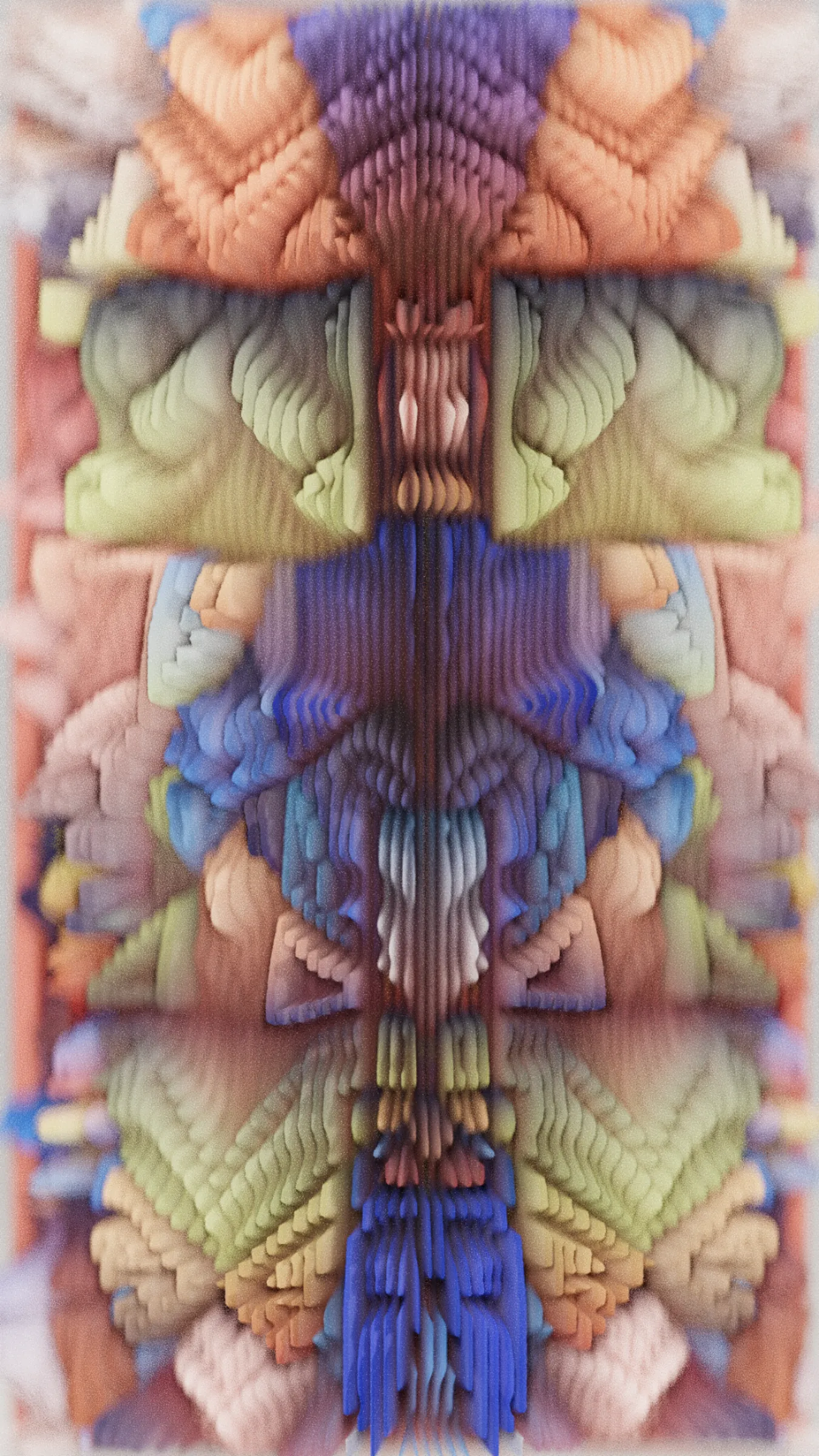 In Bokeh, Michael Kozlowski unites algorithmic artistry with refined physical craftsmanship, creating sculptures, lighting, and digital works that explore the interplay of light, form, and the complexity of perception. 

At the heart of the Bokeh collection lie three hundred unique digital artworks, generated by the base algorithm that informs every physical piece. Collectors will have the rare opportunity to acquire one of thirty exclusive wall sculptures, each a tangible expression of its digital counterpart. These sculptures, sold after the digital auction on a first-come, first-served basis, embody the connection between the digital and the material, merging code and craft.