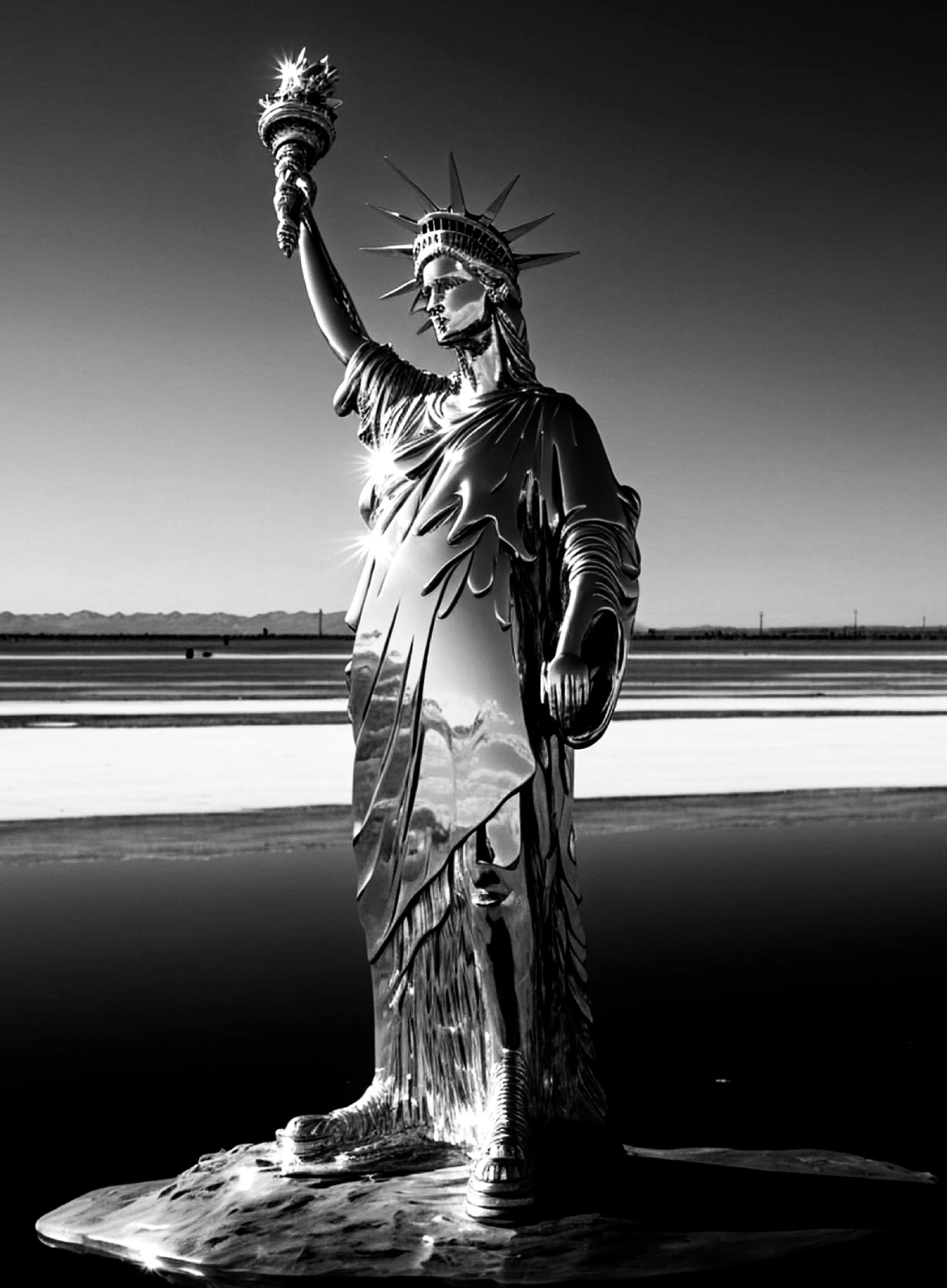 Liberty Enlightening the World.
La Liberté éclairant le monde.