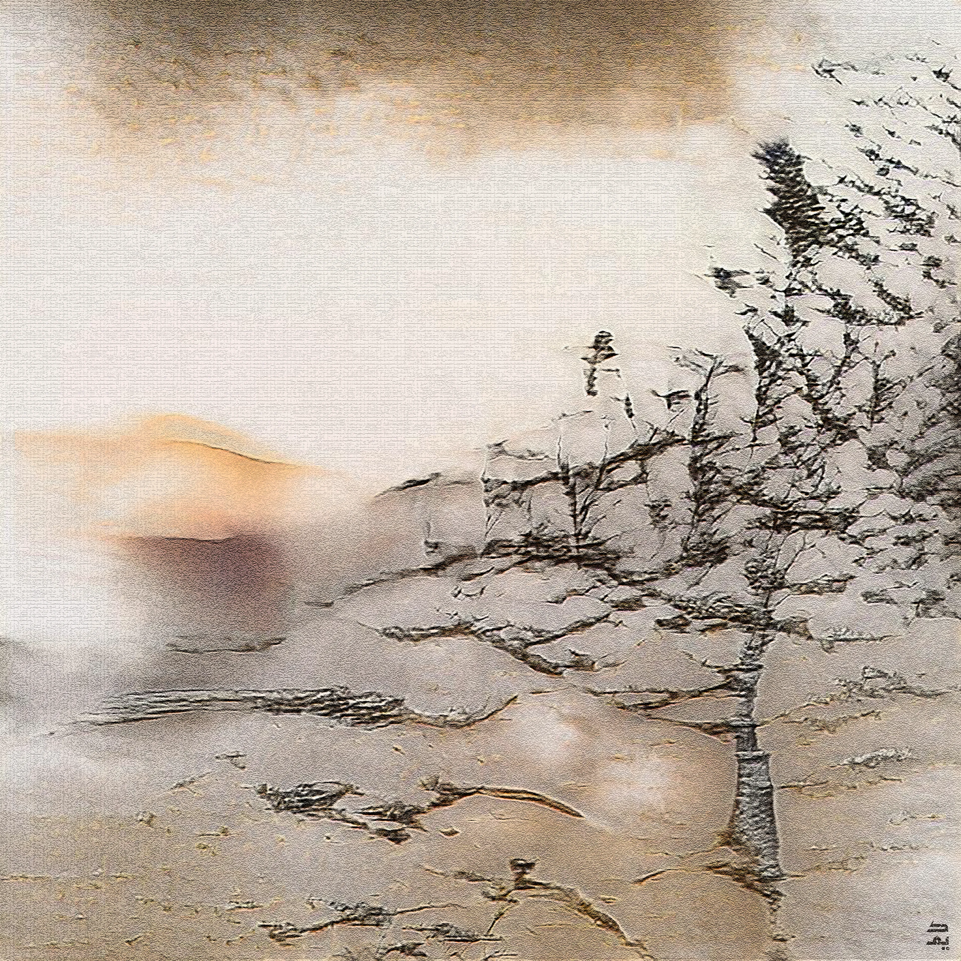 The borderlands before the desert are as dead as the sahara beyond them, though the sun's rays cast more gently upon them.