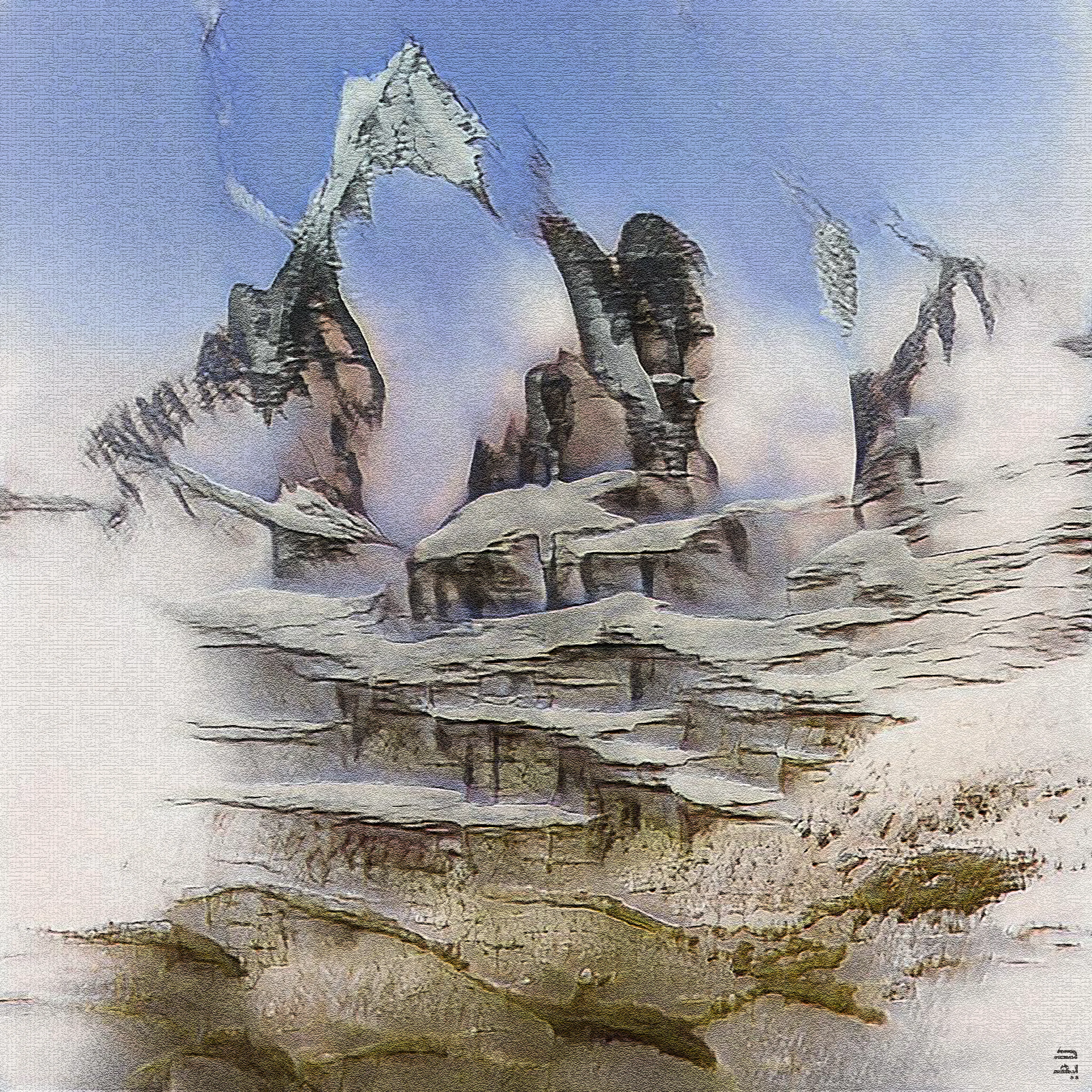 The hollows of the Mountain of Forgetting are no mirage, its basalt cliffs are crisscrossed by the fault line betwixt worlds.