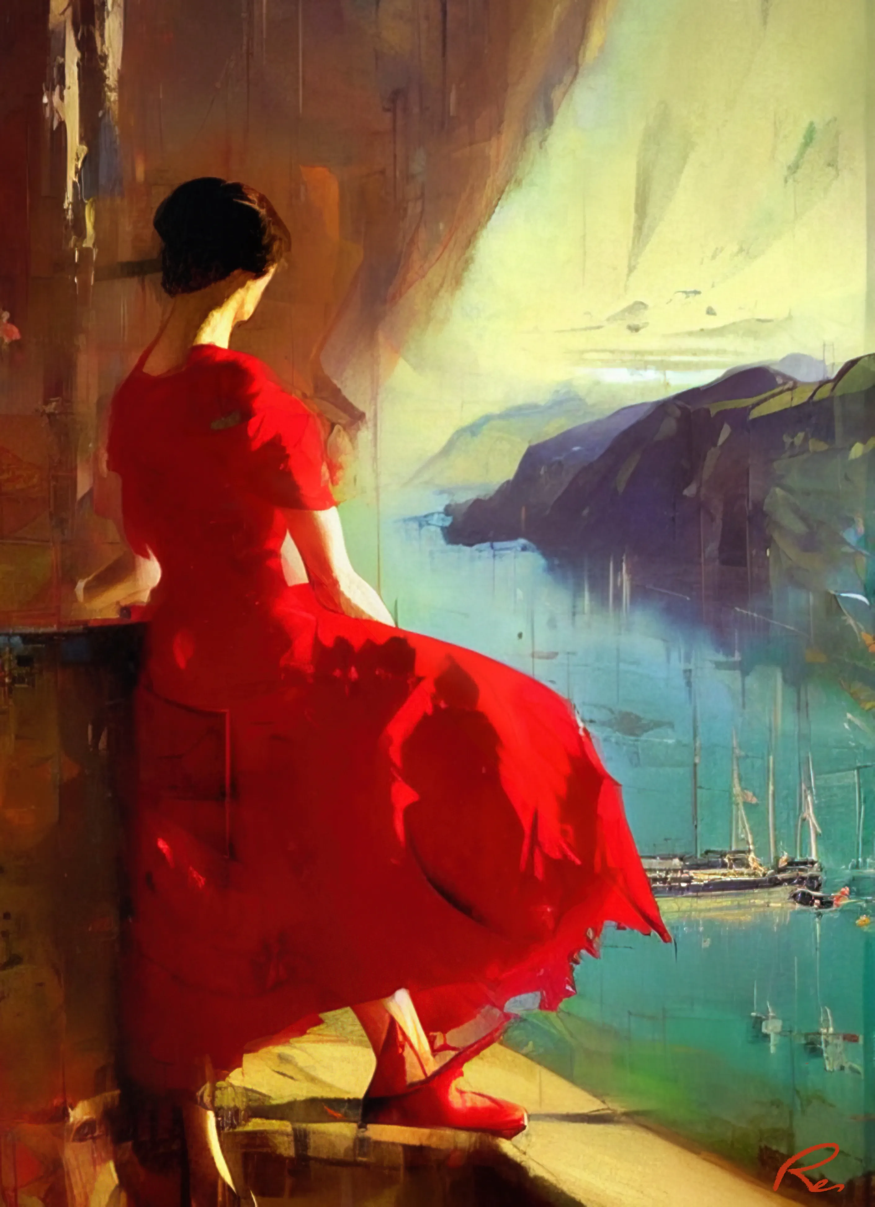 She belonged to no one and no place but to her wild heart and the present moment.