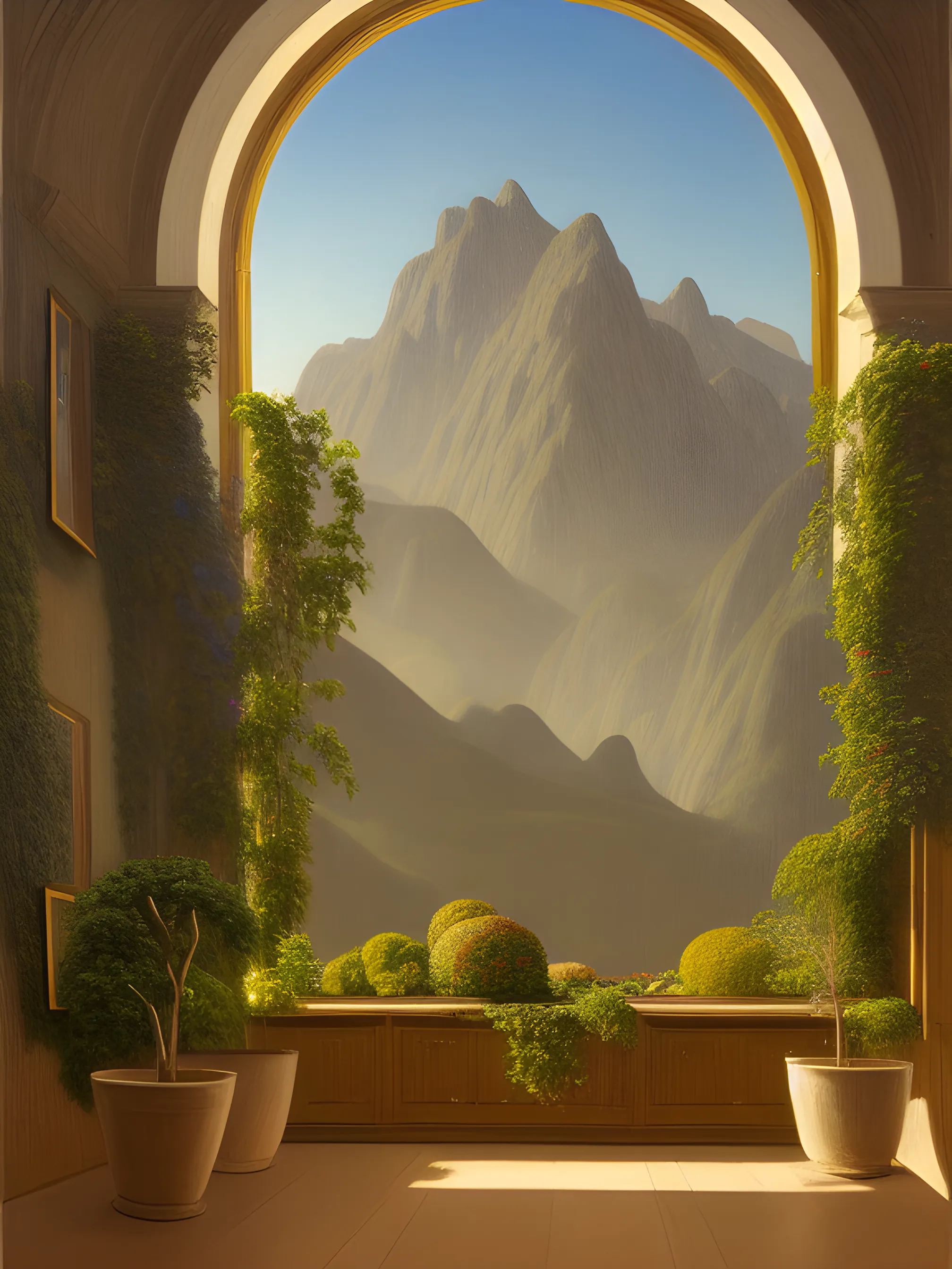 Through this piece, I depict how nature is currently suffering because of human activity. In the future, will Nature be so ravaged by pollution, deforestation and climate change that the only way to enjoy it would be through a preserved slice, in an indoor museum ?