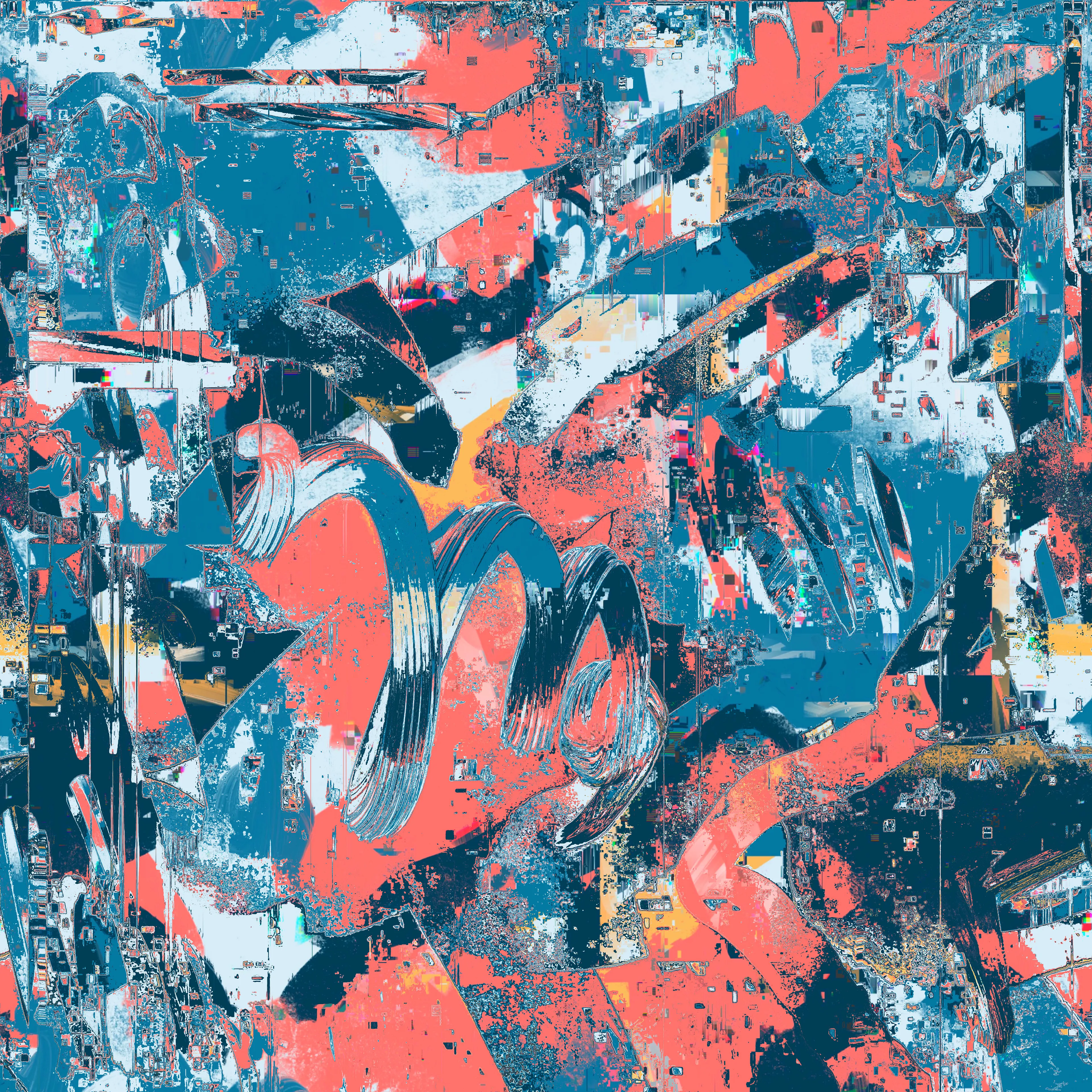 The genesis piece of my third series Errors and my genesis on Known Origin.