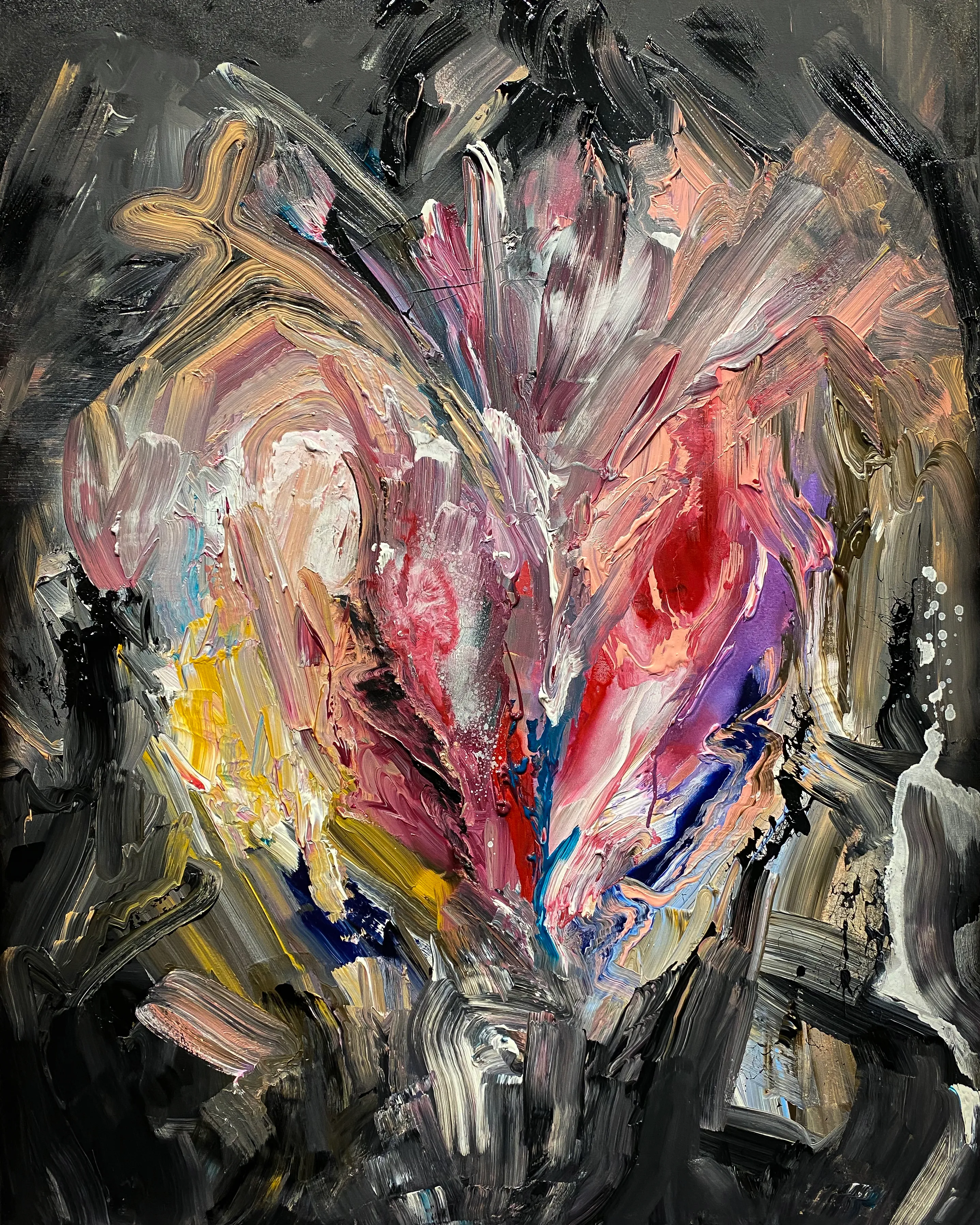 "Identity"

2021

Original painting - 152x122x6cms
Mixed media on deep edged canvas

Painted live at Manchester Art Fair on 20/11/2021 in collaboration with KnownOrigin and MCR Finest for WTF is an NFT.

The winner of the auction will receive the physical painting as an unlockable asset.

All the love,

23777 x