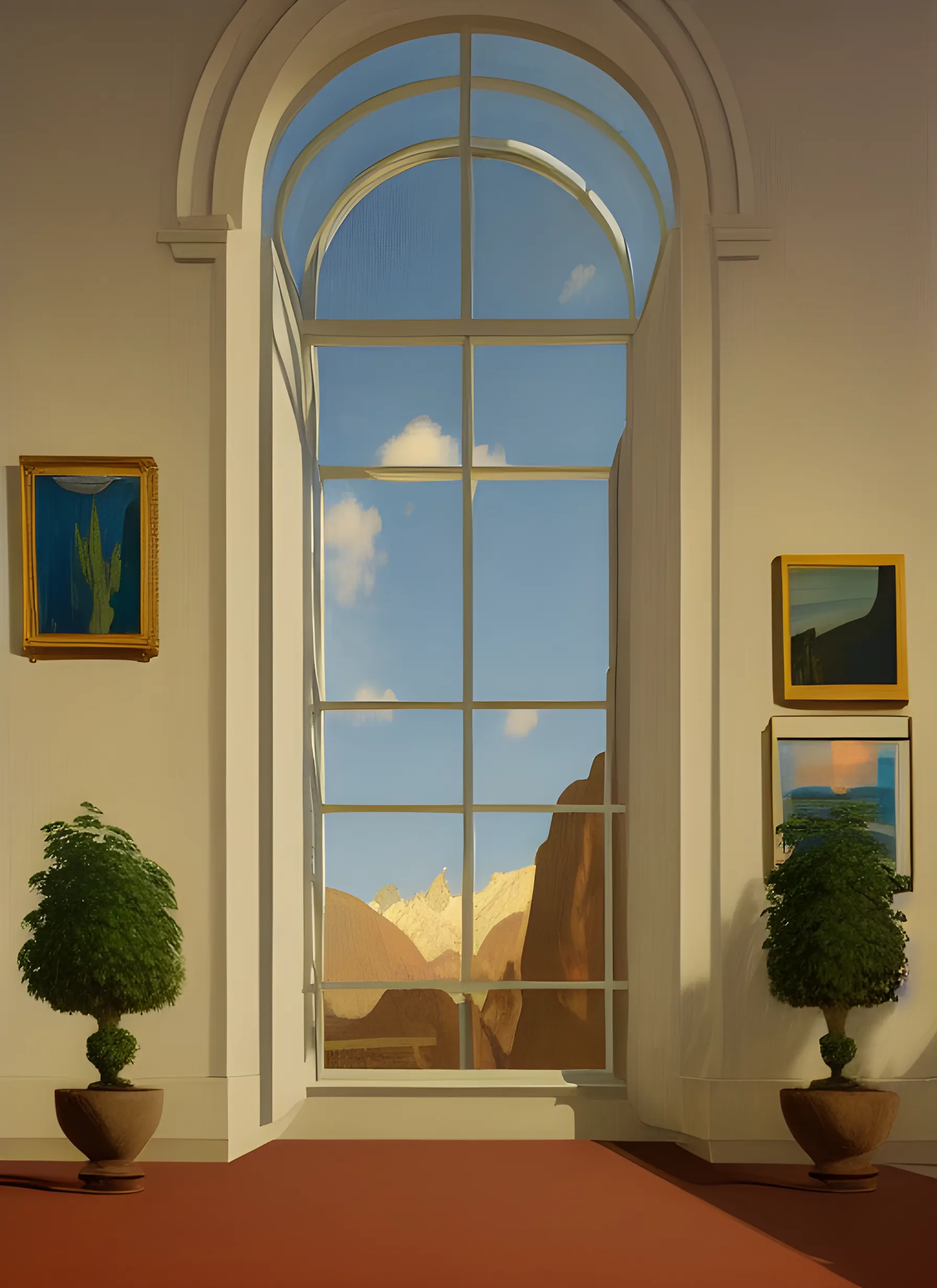 In the future, will Nature be so ravaged by pollution, deforestation and climate change that the only way to enjoy it would be through a preserved slice, in an indoor museum ?