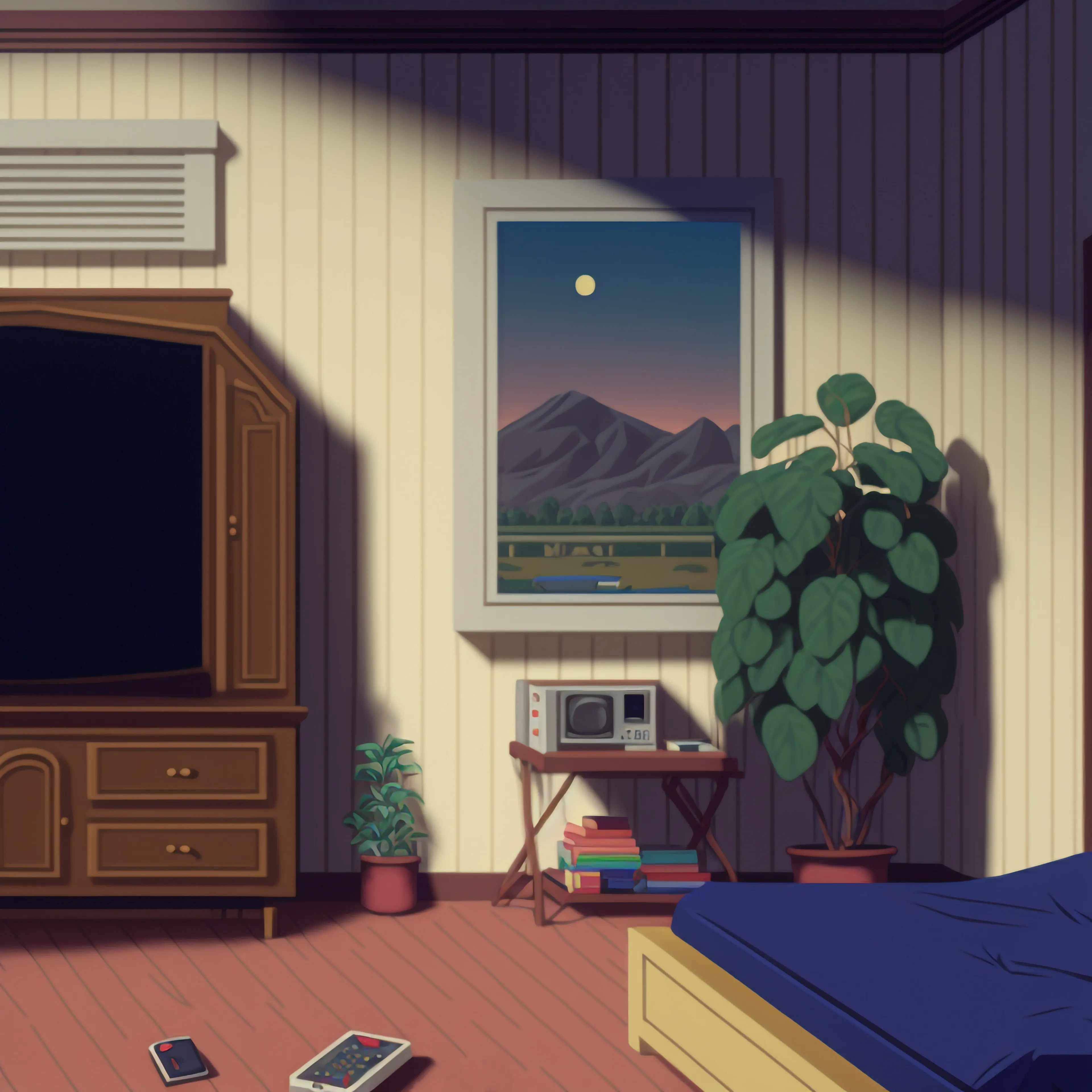 As night arrives, so does slumber.