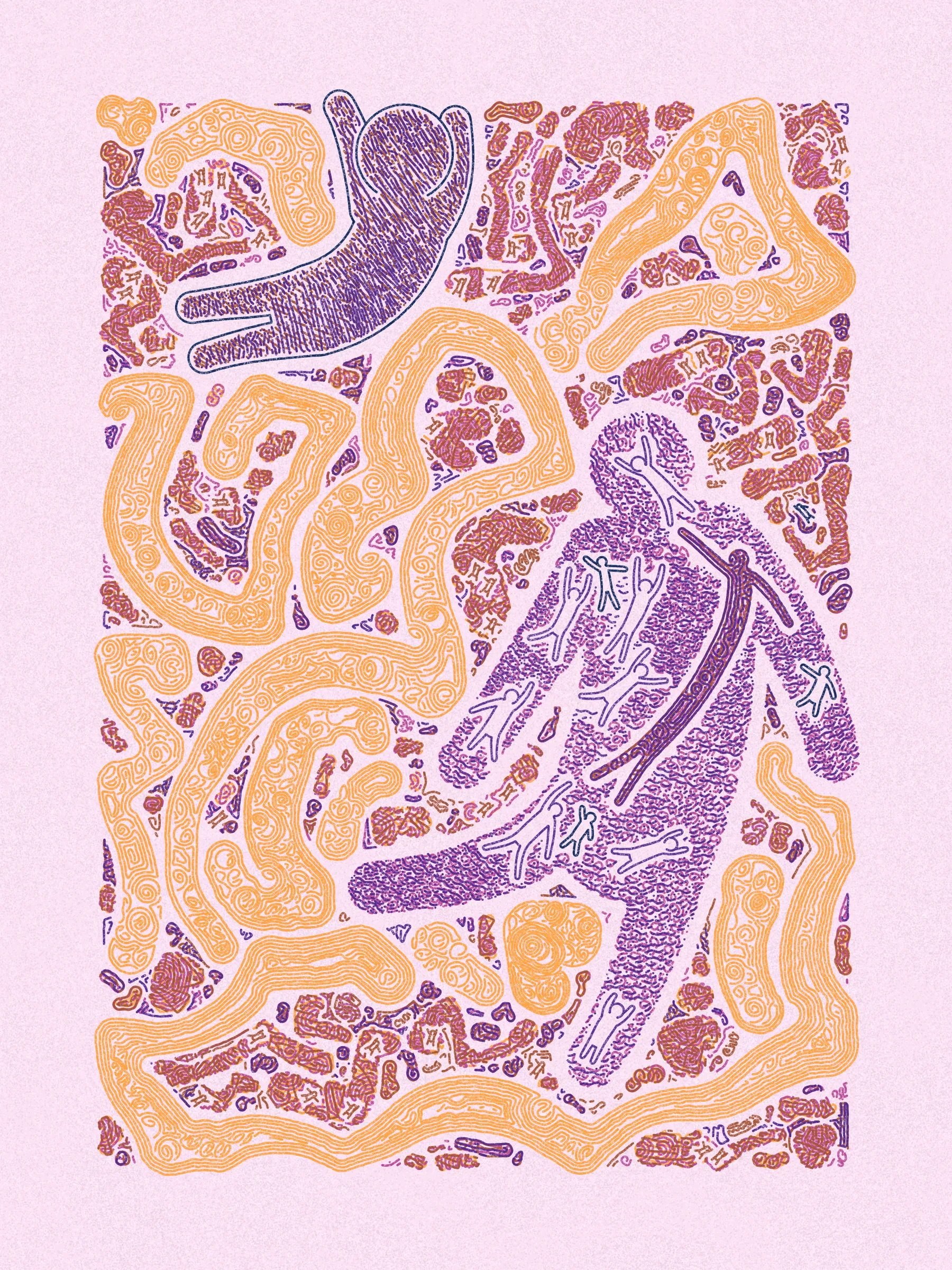 It’s a party! Scribble Party continues my exploration of recursive scribbling and plottable works, introducing figures drawn in dynamic, flowing forms that often resemble dance-like movements.

Each piece also represents the minter's participation in the game. Inspired by party games, a countdown clock starts with the first mint of the game. Subsequent mints will extend the game by resetting the clock to a minimum time threshold if less time remains. No more mints can occur once the clock reaches zero. Each mint also contributes to a prize, which can be withdrawn by whoever holds the last minted piece. As the game progresses, the contribution of each mint to the prize diminishes, and the clock extensions shorten, accelerating the game towards a conclusion.

The artwork is designed to be plotted on Arch A (9"x12") paper with 0.45mm or 0.5mm pens. The pen colors are selected from popular commercially available sets, ensuring easy replication.