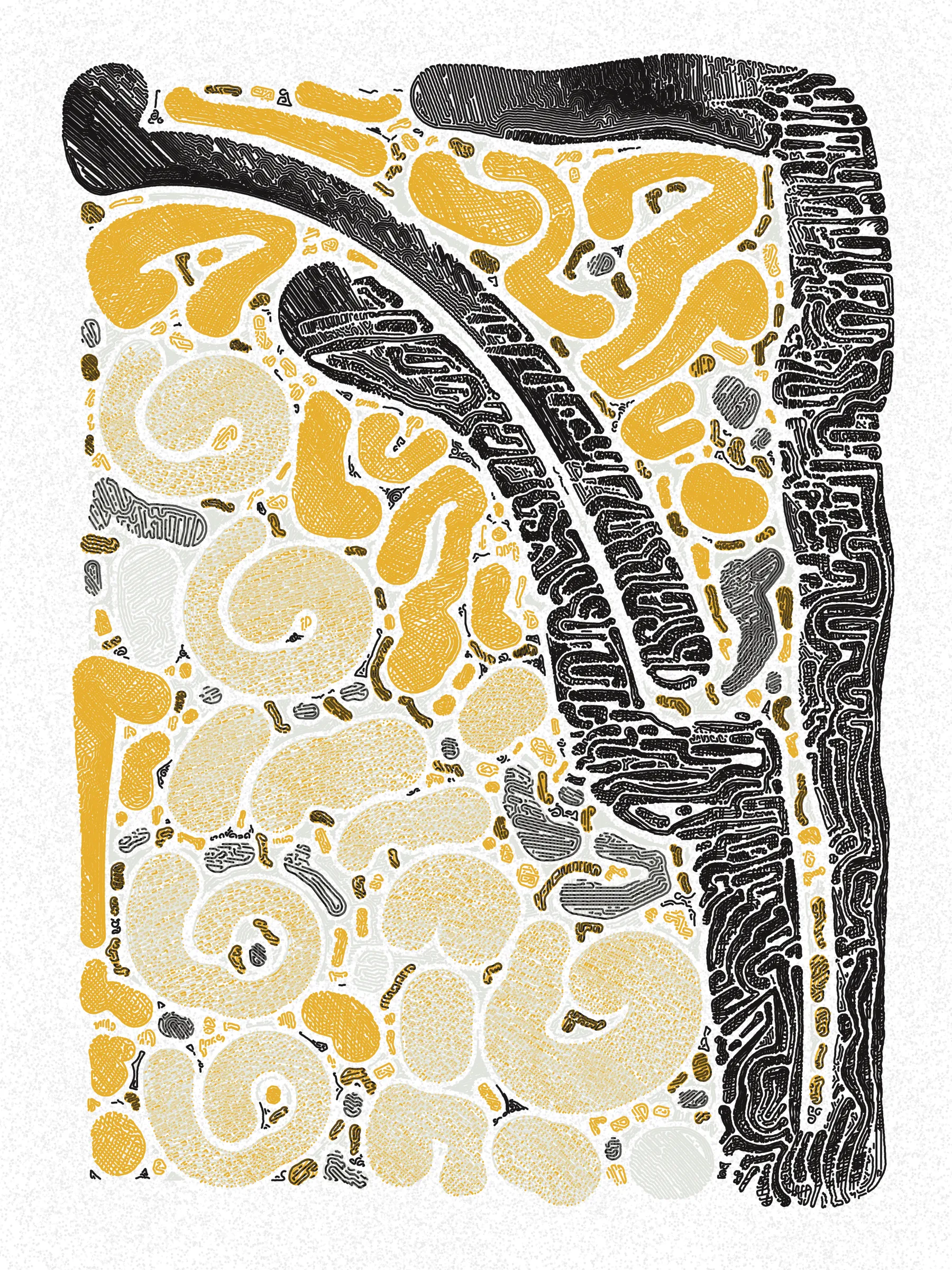 What’s a great way to have fun with friends? Scribbling!

Scribble Together is an experiment in collaborative creation. I designed a scribbling algorithm without knowing what the eventual colors will be. I’ve then asked friends to create palettes using a custom palette tool.

The palettes may allow for some variety such as choosing from multiple paper colors or selecting a subsample from a set of pen colors. Additionally, palette creators were able to create more than one palette.

When a piece is minted, it is randomly assigned a palette. However, for a limited time, collectors can change the palette for their pieces. Collector’s choices during this time will affect how primary sales are distributed to palette creators.

The artwork is designed to be plotted on 9"x12" paper using 0.45mm or 0.5mm pens. Whether the specific palette for a given piece allows for plotting is a choice left to the palette creator.