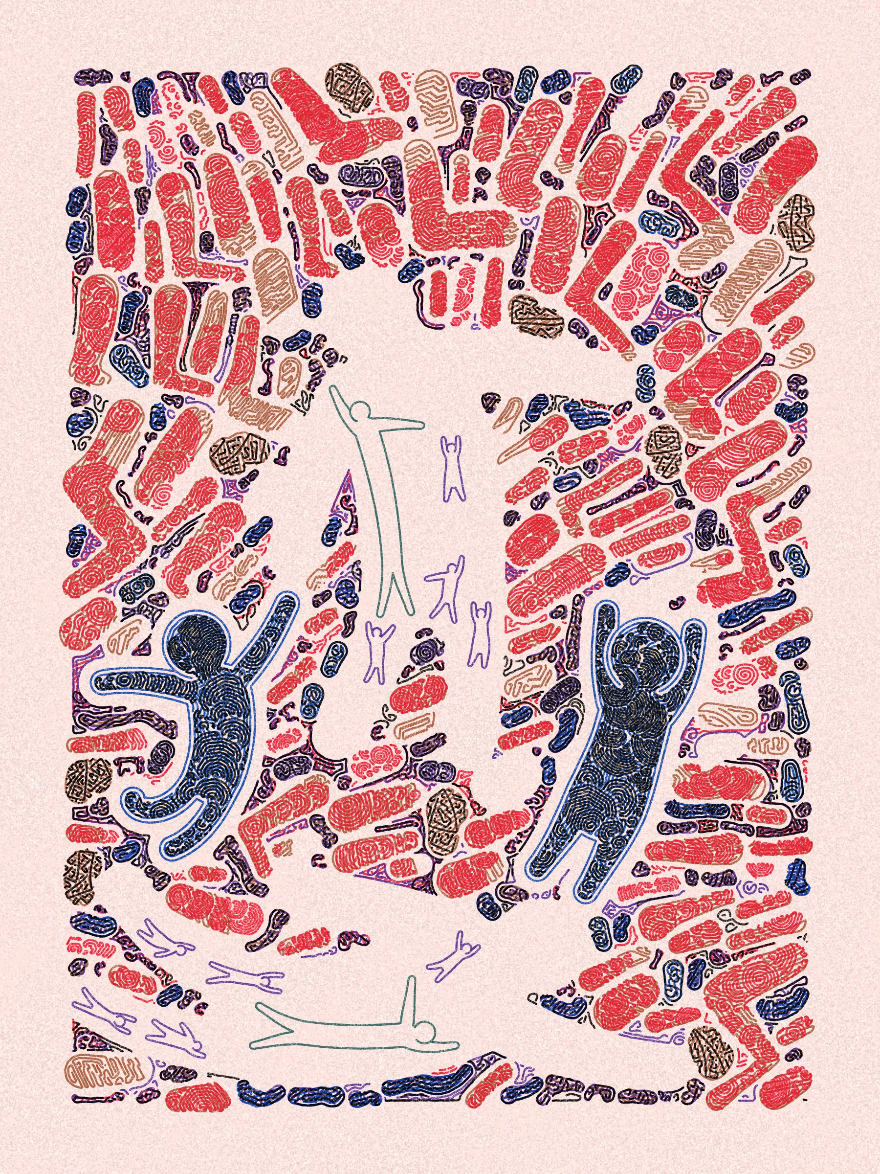 It’s a party! Scribble Party continues my exploration of recursive scribbling and plottable works, introducing figures drawn in dynamic, flowing forms that often resemble dance-like movements.

Each piece also represents the minter's participation in the game. Inspired by party games, a countdown clock starts with the first mint of the game. Subsequent mints will extend the game by resetting the clock to a minimum time threshold if less time remains. No more mints can occur once the clock reaches zero. Each mint also contributes to a prize, which can be withdrawn by whoever holds the last minted piece. As the game progresses, the contribution of each mint to the prize diminishes, and the clock extensions shorten, accelerating the game towards a conclusion.

The artwork is designed to be plotted on Arch A (9"x12") paper with 0.45mm or 0.5mm pens. The pen colors are selected from popular commercially available sets, ensuring easy replication.