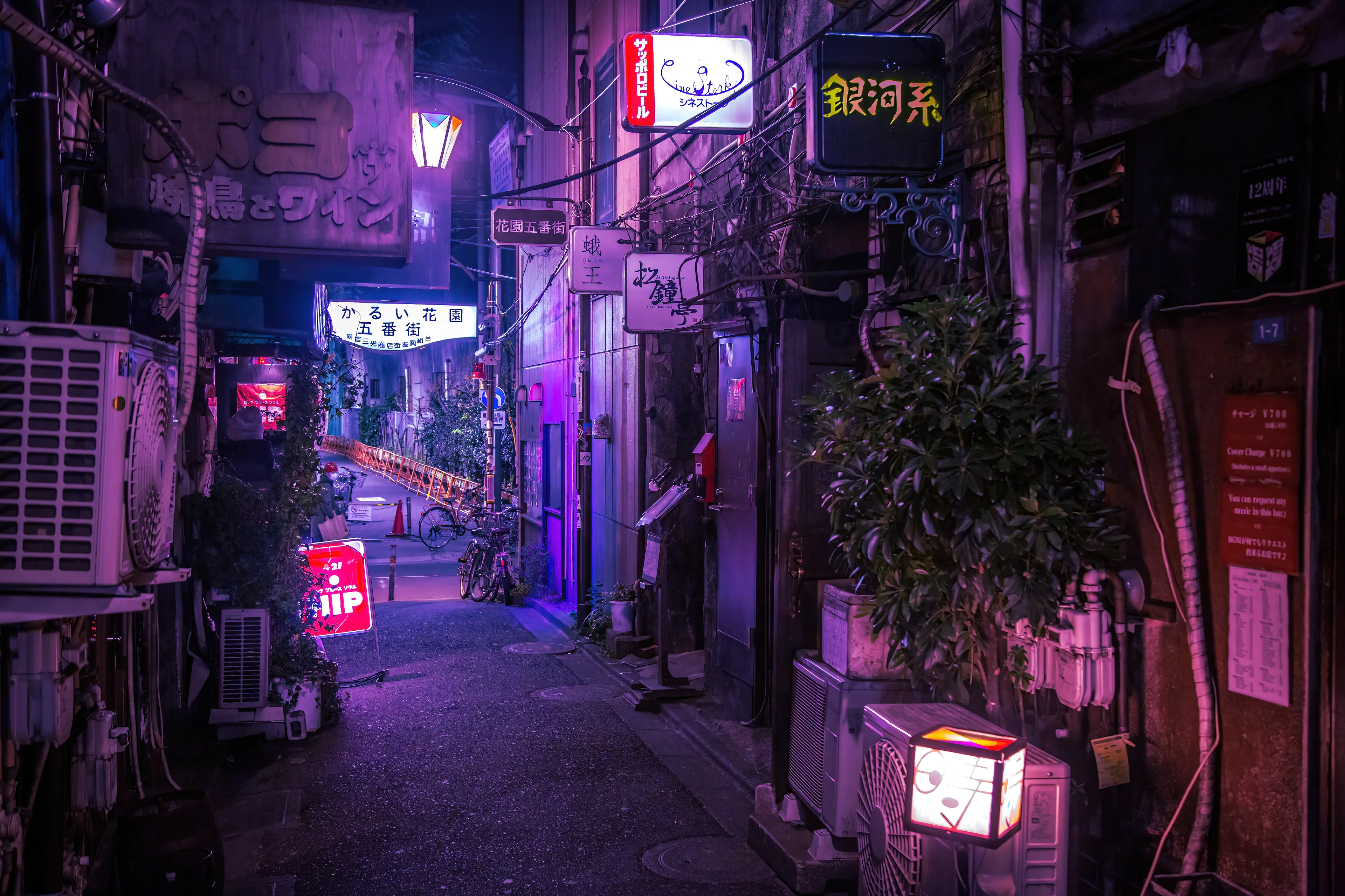 Perhaps one of the highlights of my time in Japan was the evening I spent exploring the Golden Gai, the golden district. It is a small network of many little alleys intertwined with one another next to Kabukicho, the red light district. 

Even living in Asia, I have never come across so many small bars and clubs. It must have been around 3 am when I was exploring that maze. It surprised me that there were so many people still out and about, drinking, and having a merry time together. 

For me, Golden Gai is one of the reasons I became a photographer. The small narrow alleys, the colorful lights, the tranquility. The more I look at this picture, the more details I notice, and the more I convince myself that I couldn't have taken a better photo to encapsulate this area of Tokyo. 
